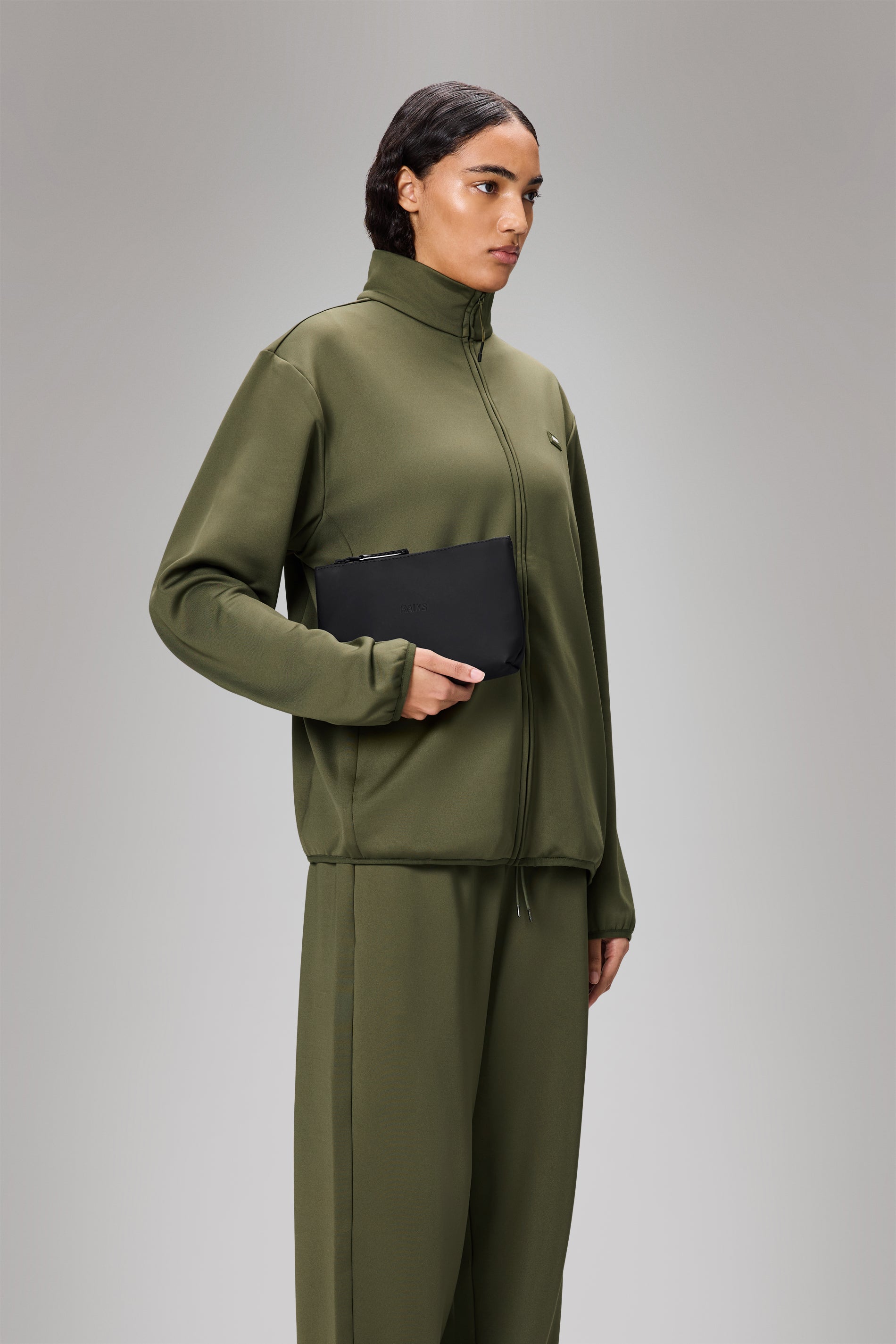 Rains Cosmetic Bag Black 2.20L H15 x D6.50 x W23 cm Wash Bag