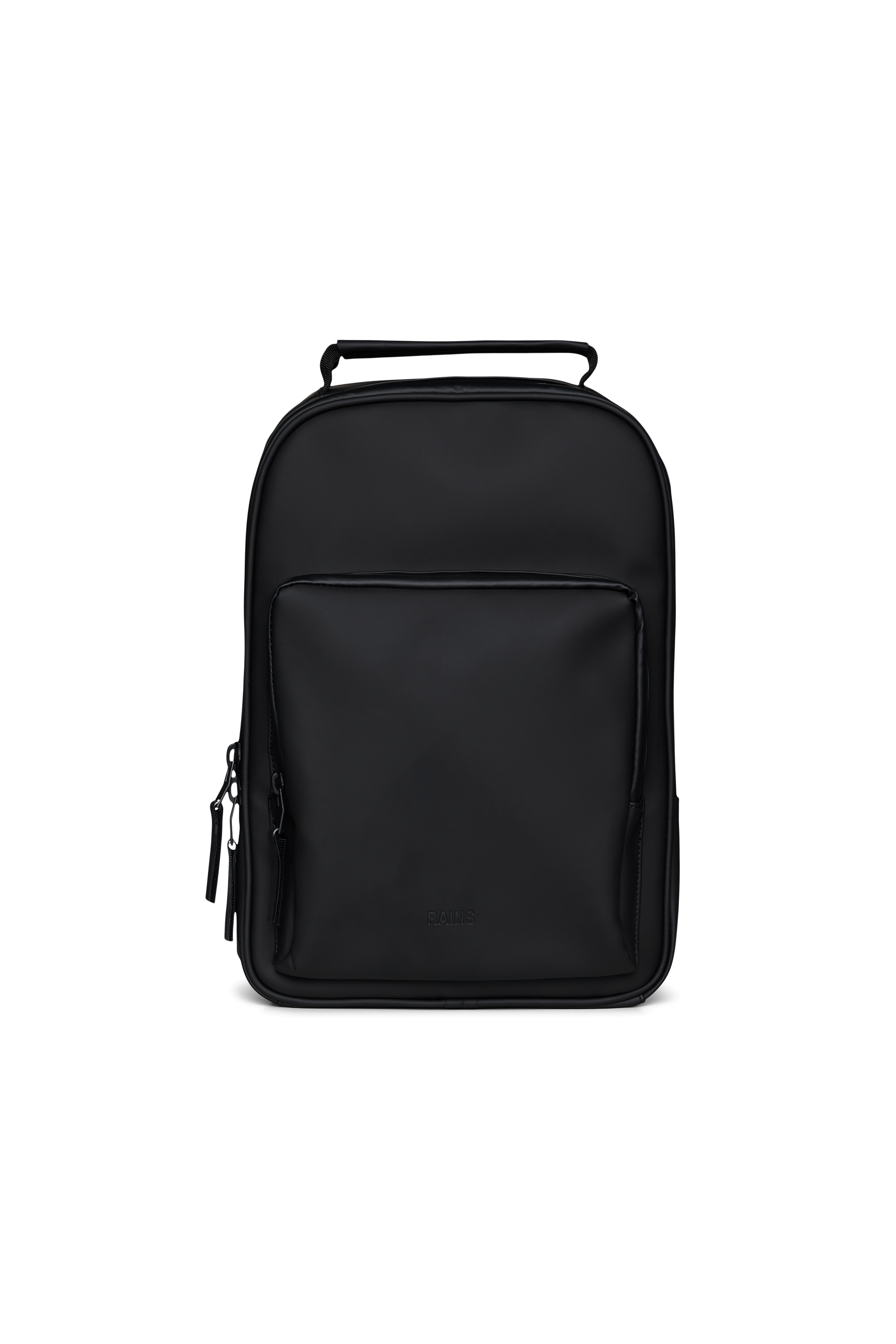 Rains Book Daypack Black 10.50L H38 x D10 x W28 cm Backpack