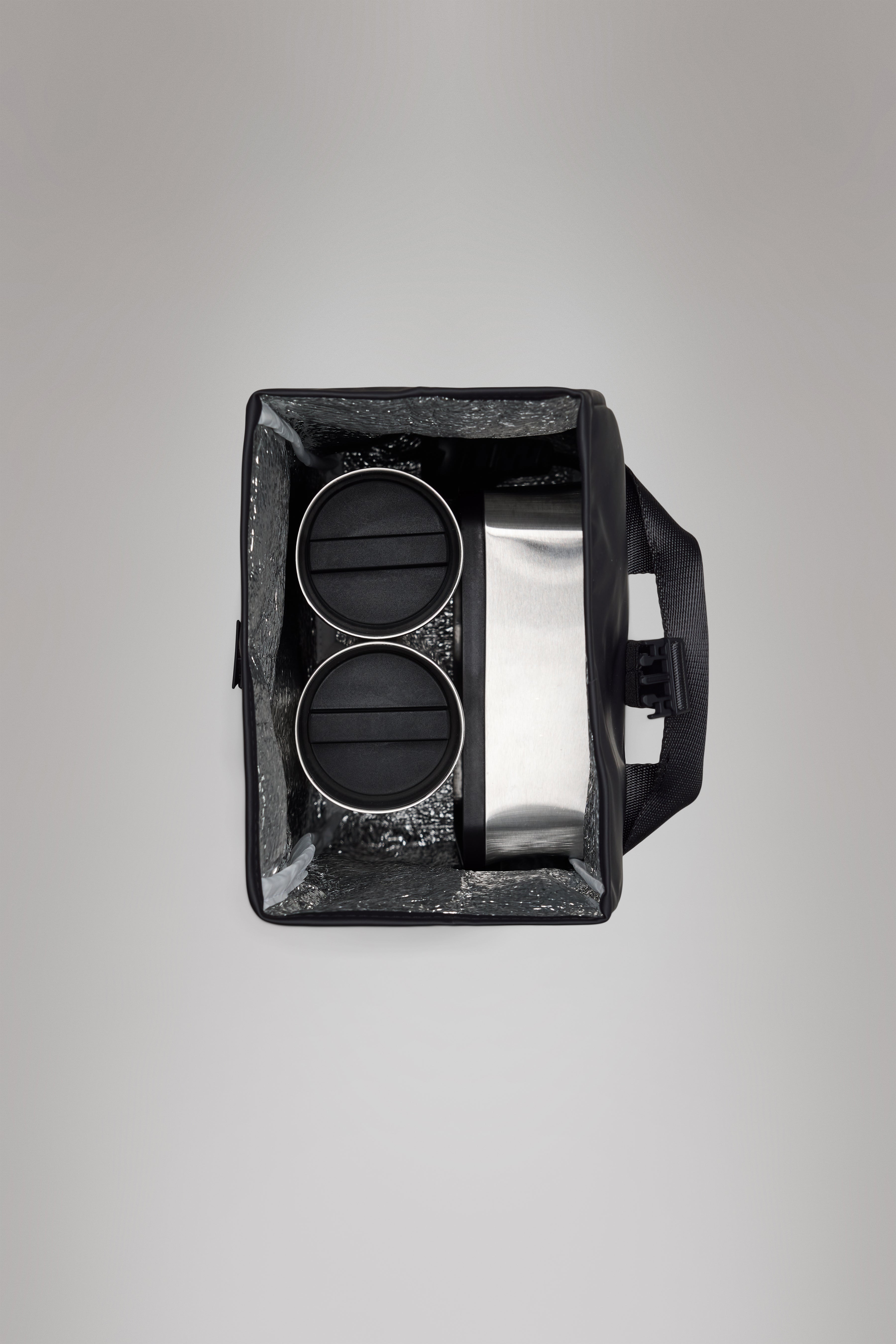 Rains Soft Cooler Lunch Bag Black 9.50L H39 x D14 x W19 cm Lunch Bag