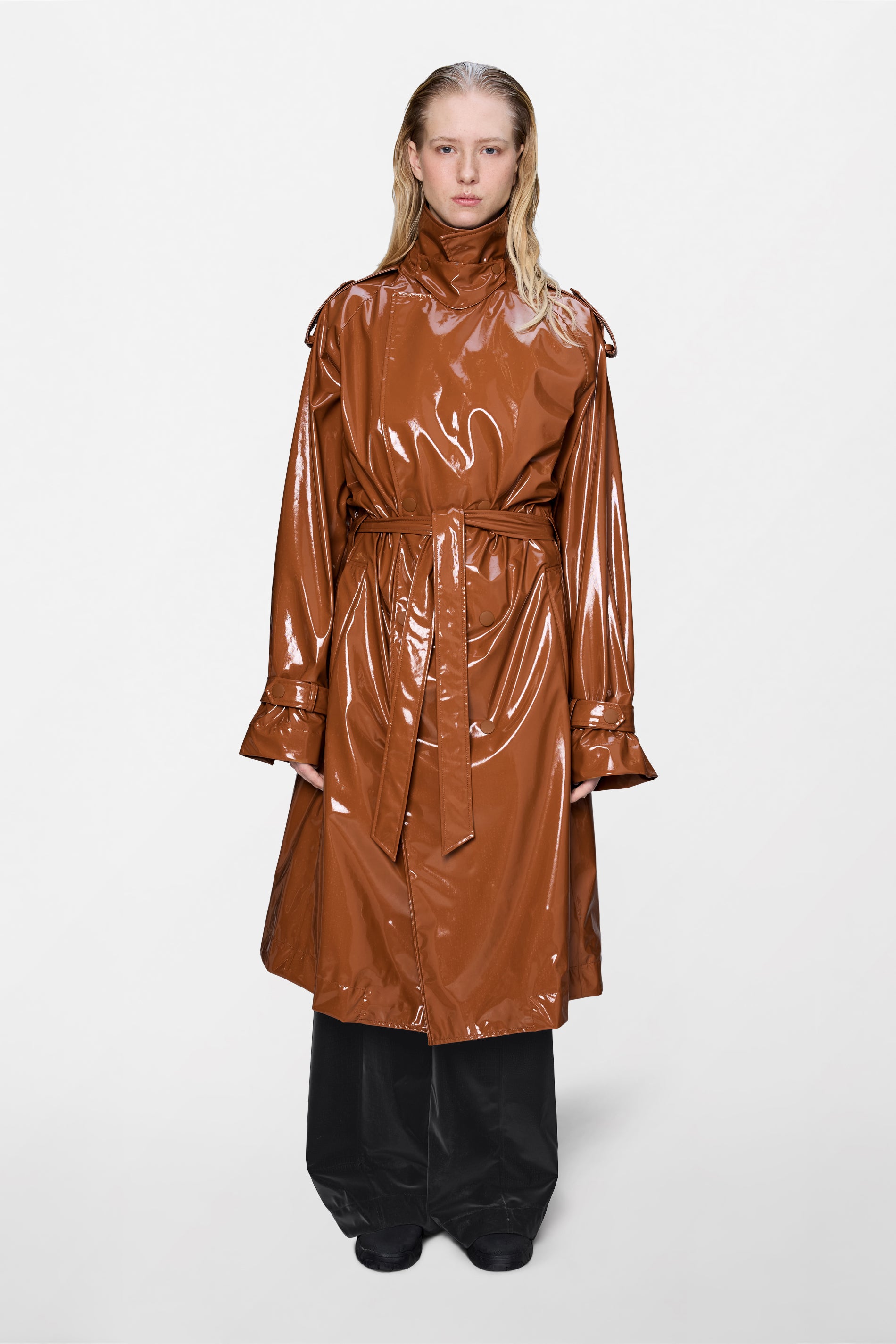 RAINS Trench Coat Ochre Jacket