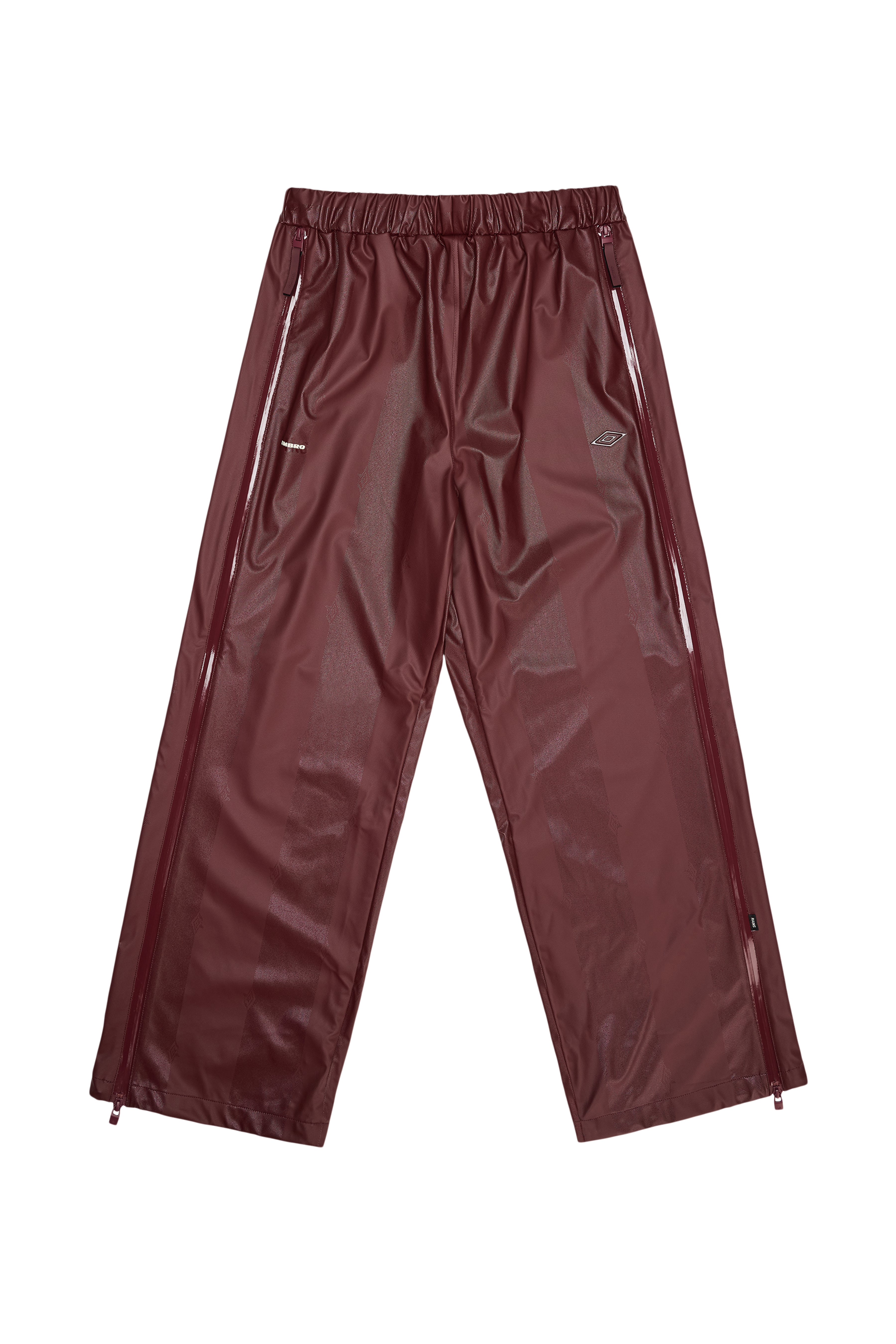 RAINS Rains x Umbro Apollo Pants Wide Maroon Red Pants