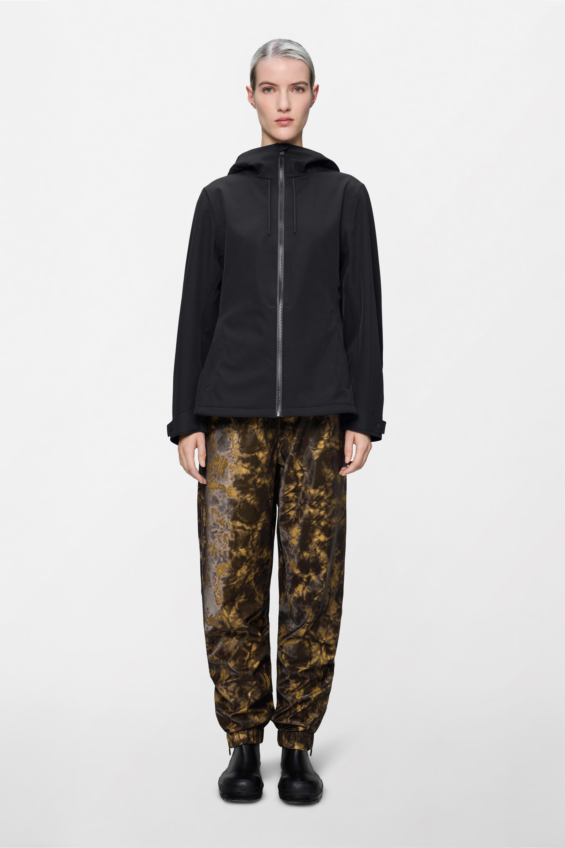 RAINS Suva Softshell W Jacket Black Jacket