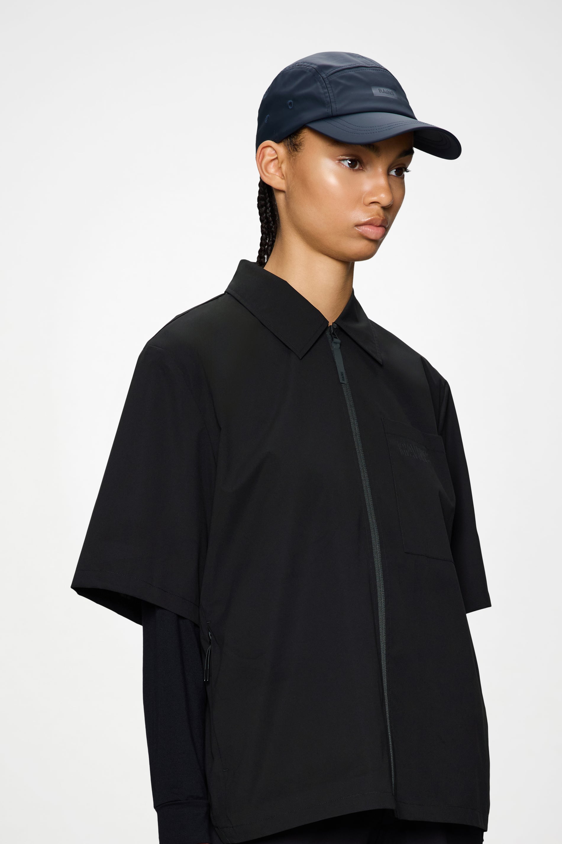 RAINS 5 Panel Cap Navy Headwear