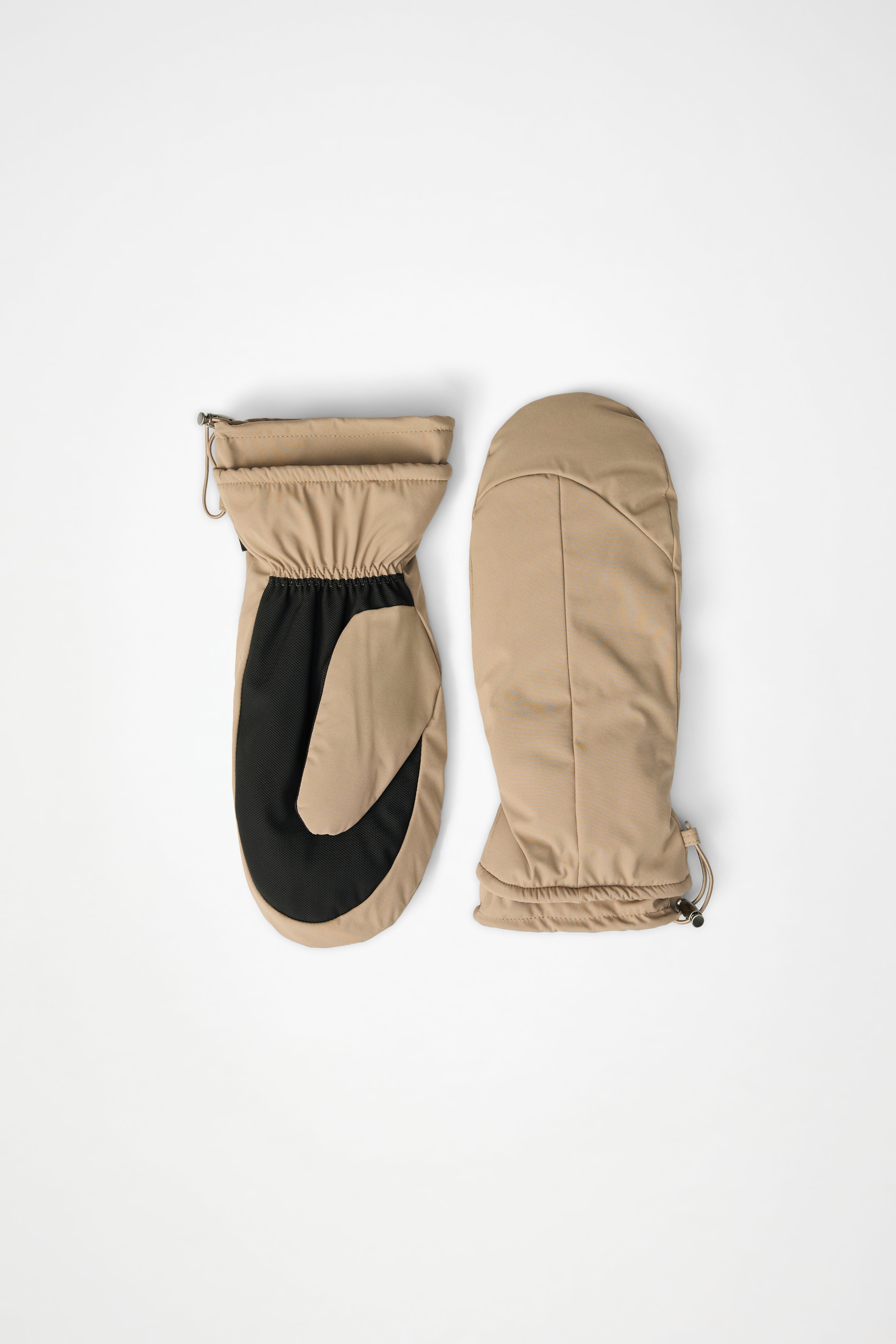 RAINS Sarna Insulated mittens Beige Gloves & Mittens
