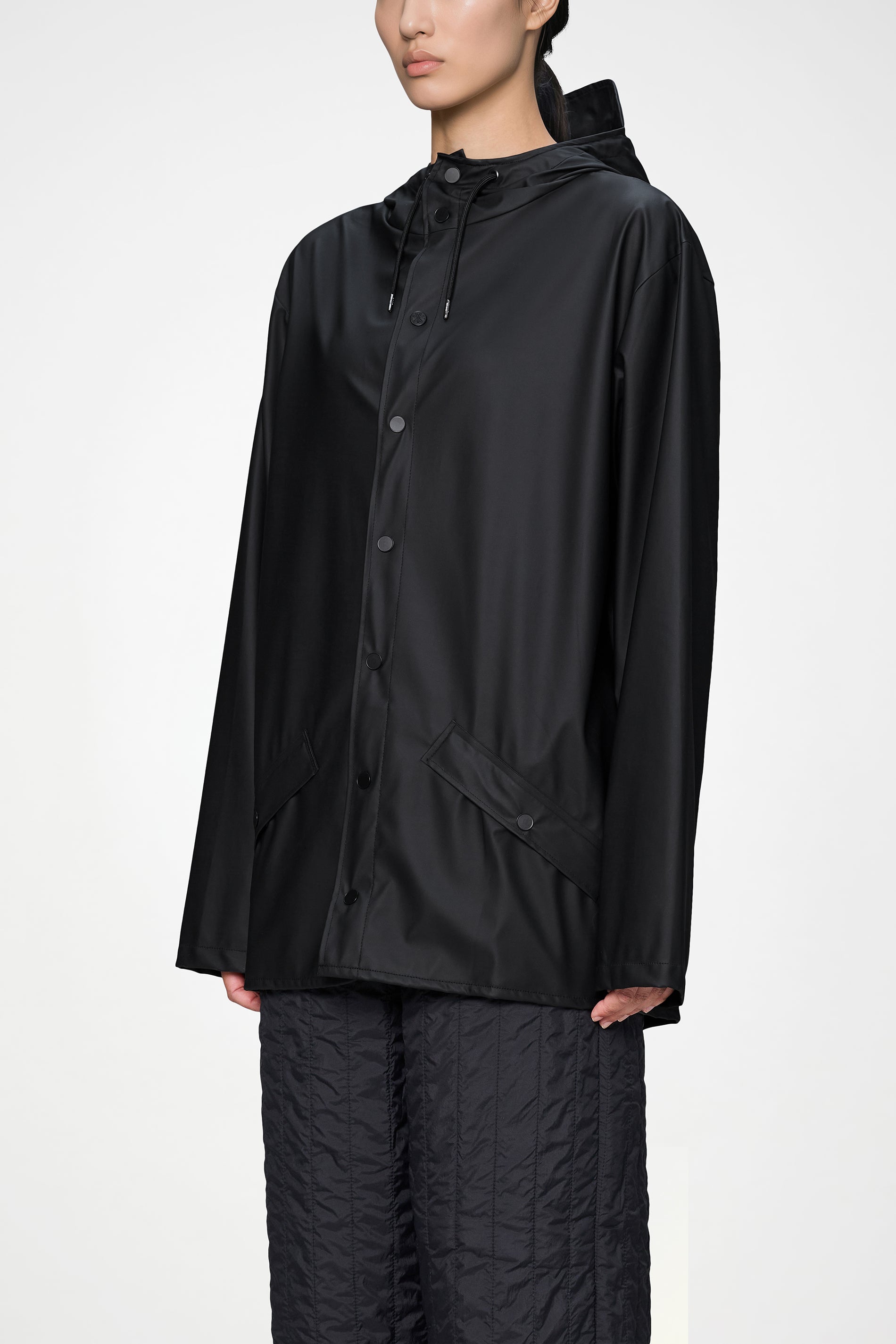 RAINS Jacket Black Jacket