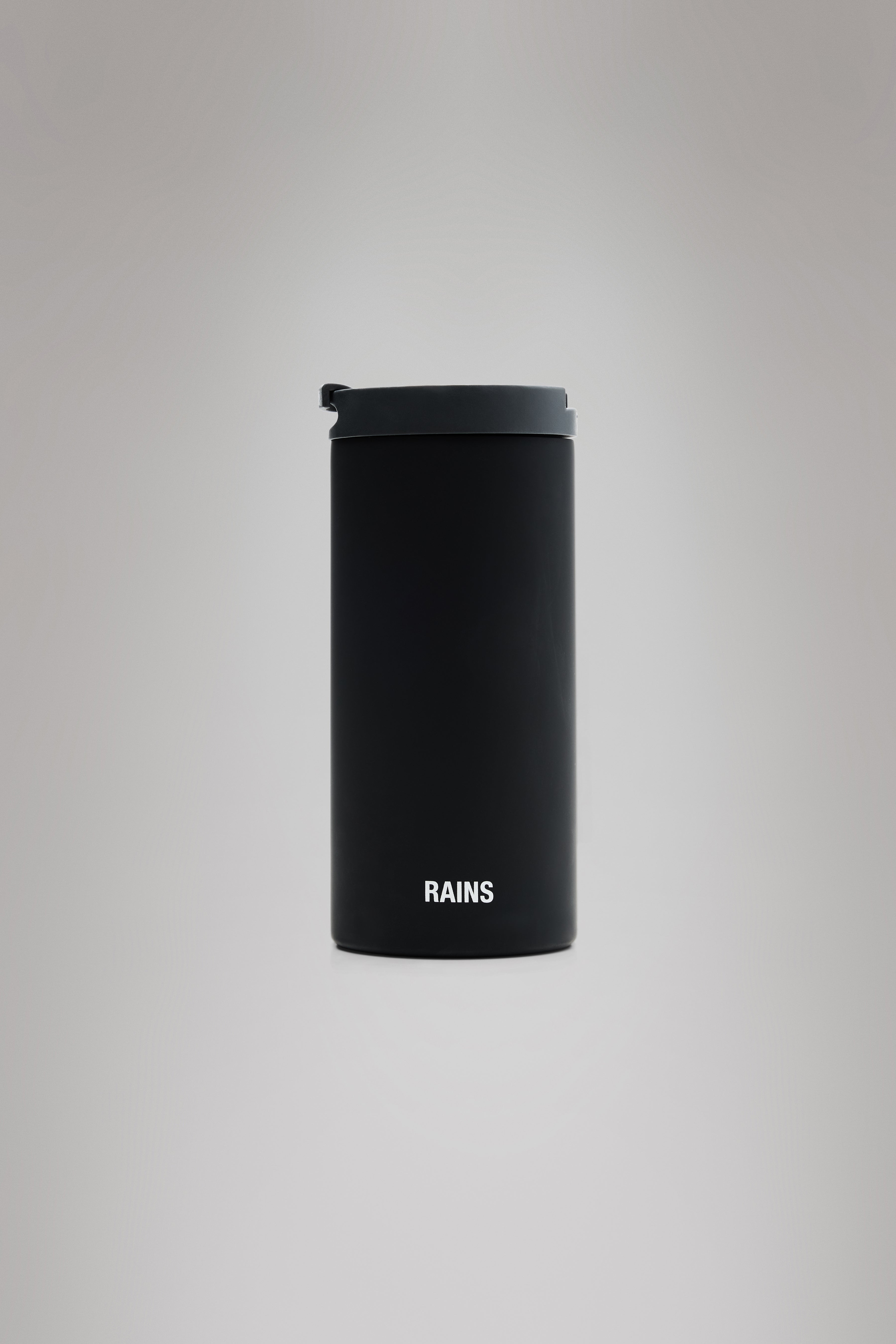 RAINS Stainless Steel Tumbler 450ml Black Drink wear