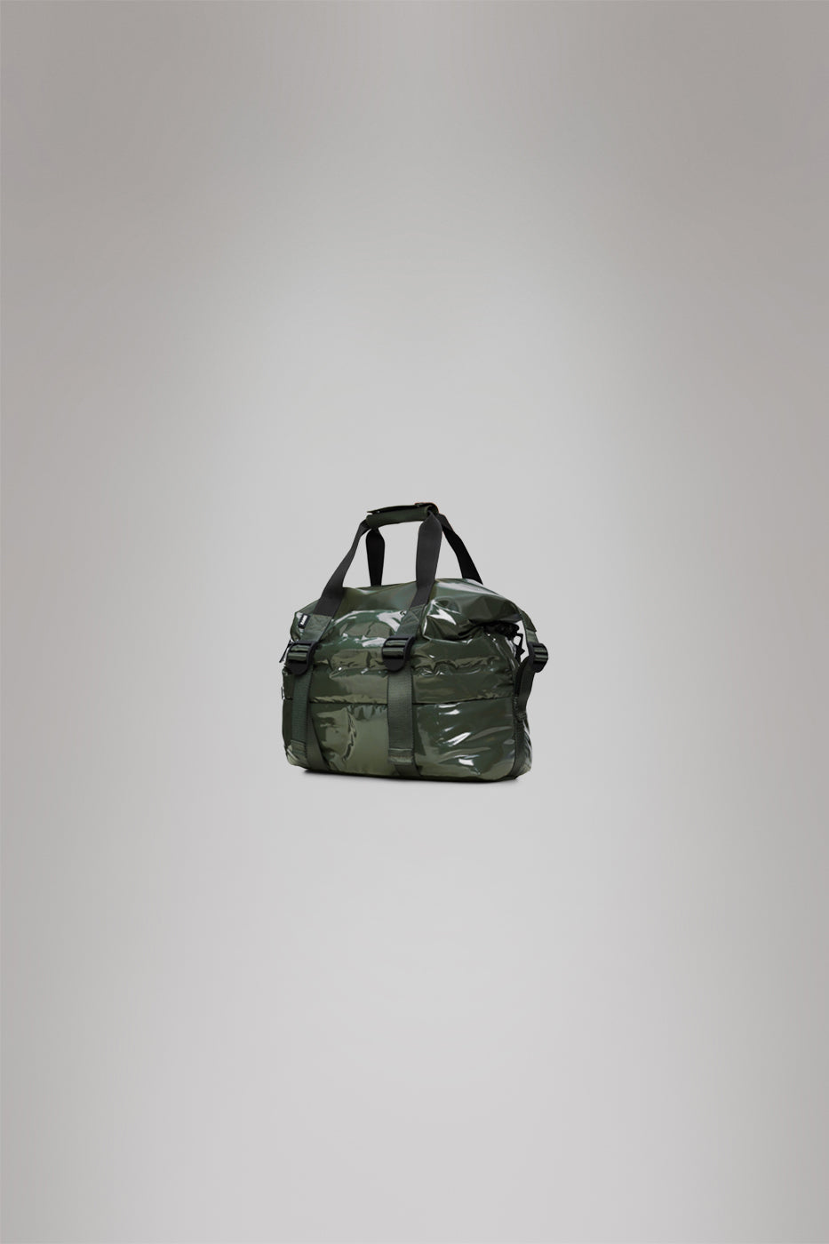 RAINS Puffer Mix Weekend Bag Small Swamp 36L H27 x D26 x W52 cm Weekender