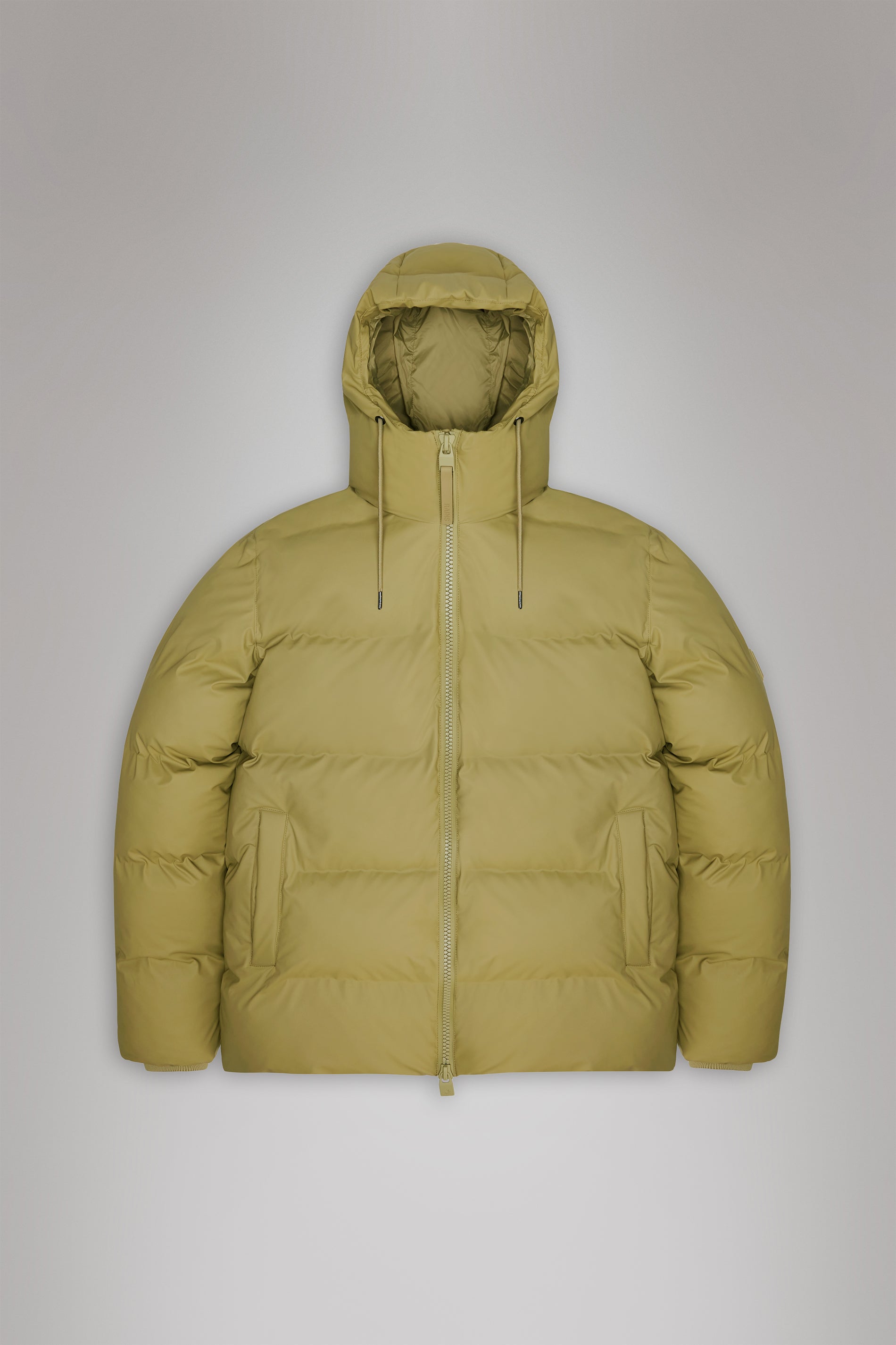 RAINS Alta Puffer Jacket Khaki Jacket