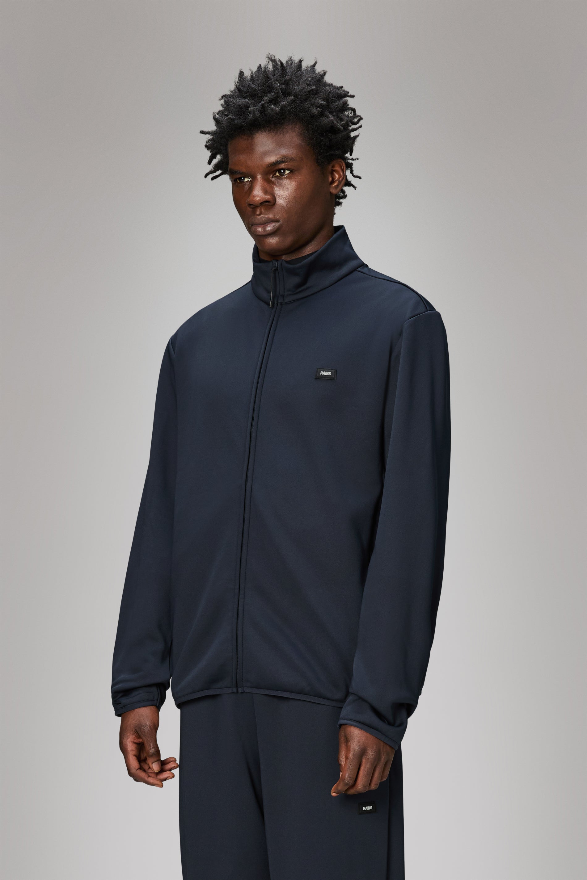 RAINS Sintra Fleece Jacket Navy Jacket