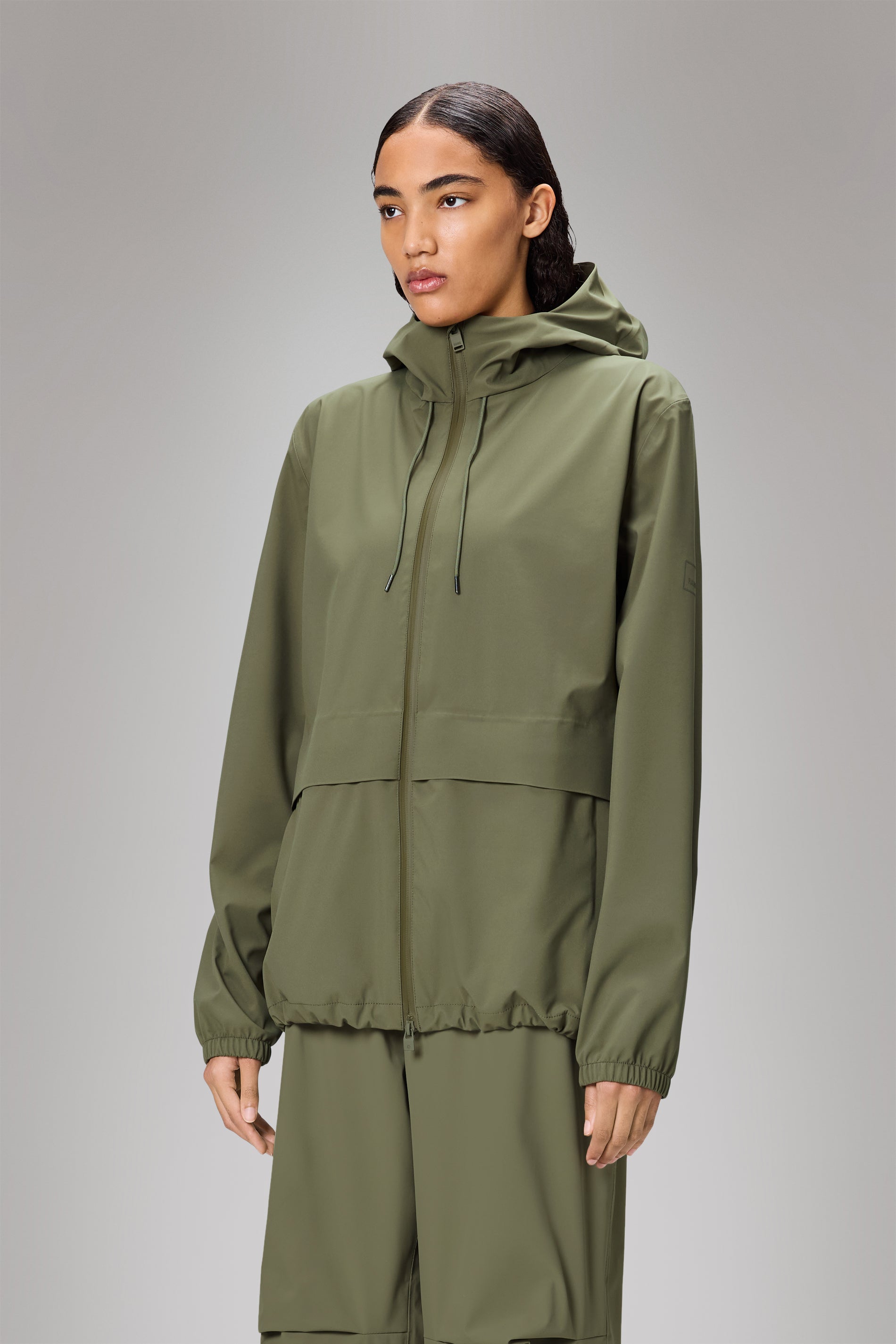 RAINS Suva Hardshell Pocket Jacket Marsh Jacket