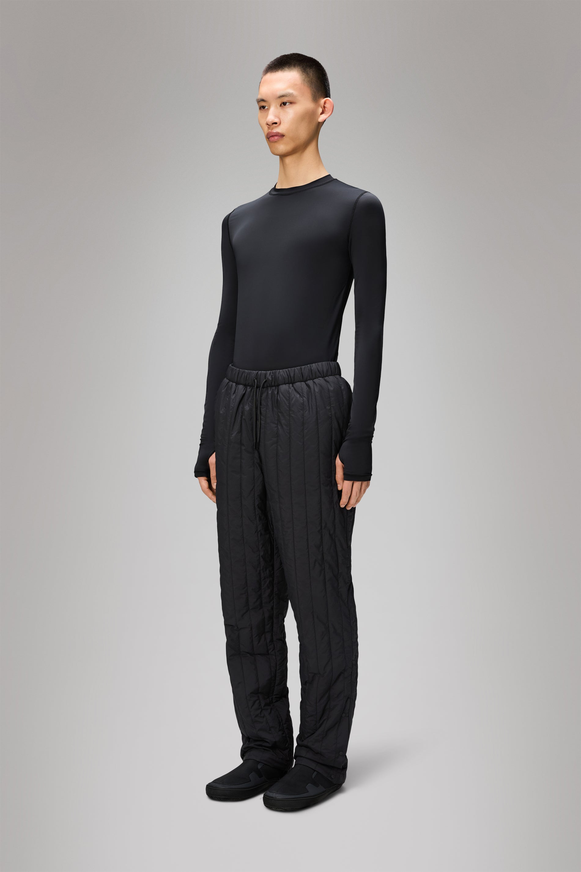 RAINS Banja Liner Pants Regular Black Pants