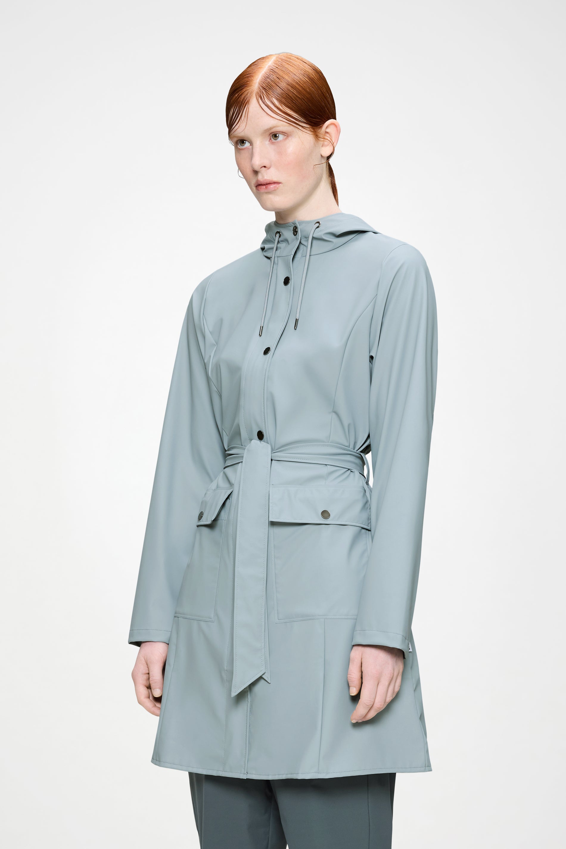 RAINS Curve Long Jacket
 Pool Jacket