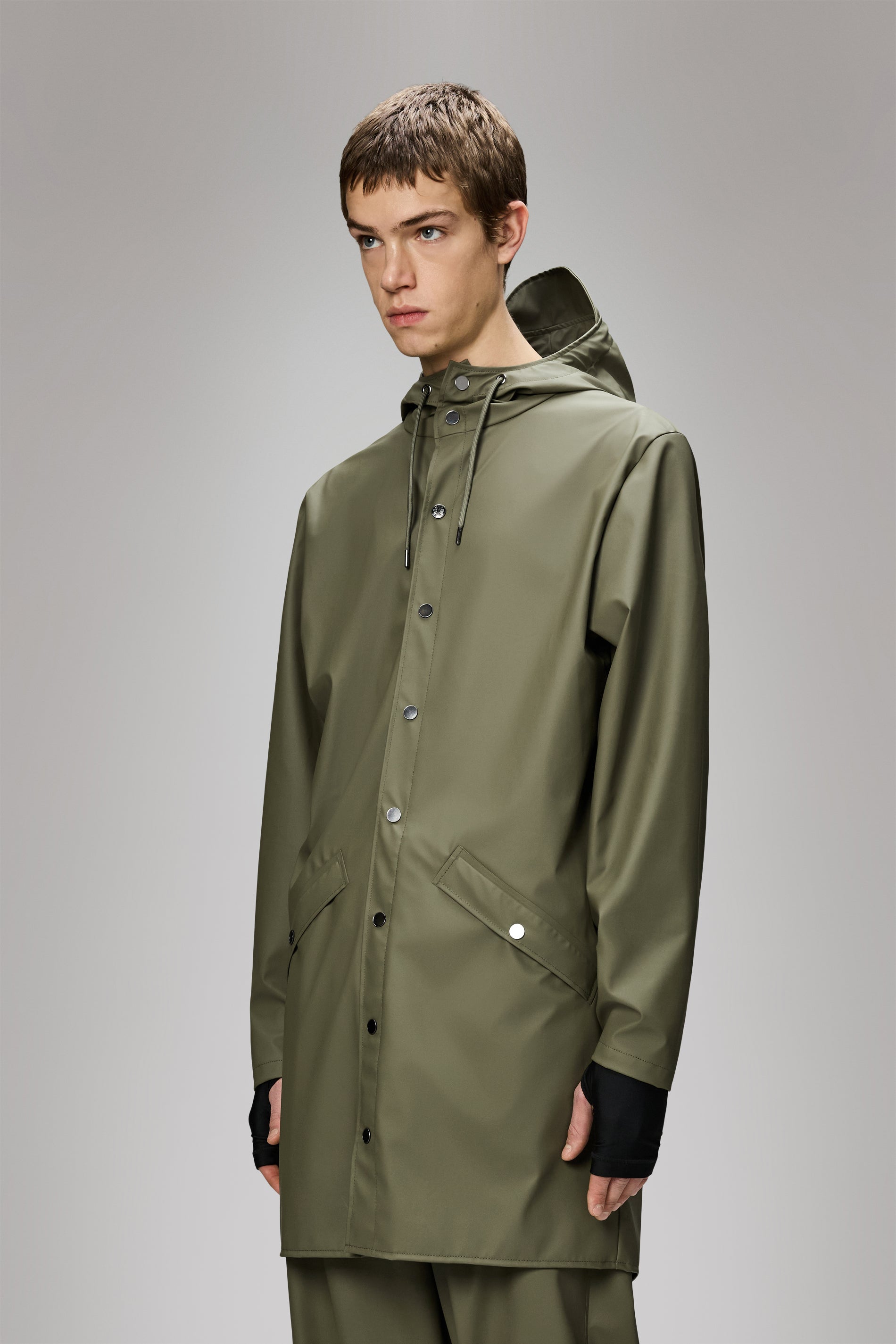 RAINS Long Jacket Marsh Jacket