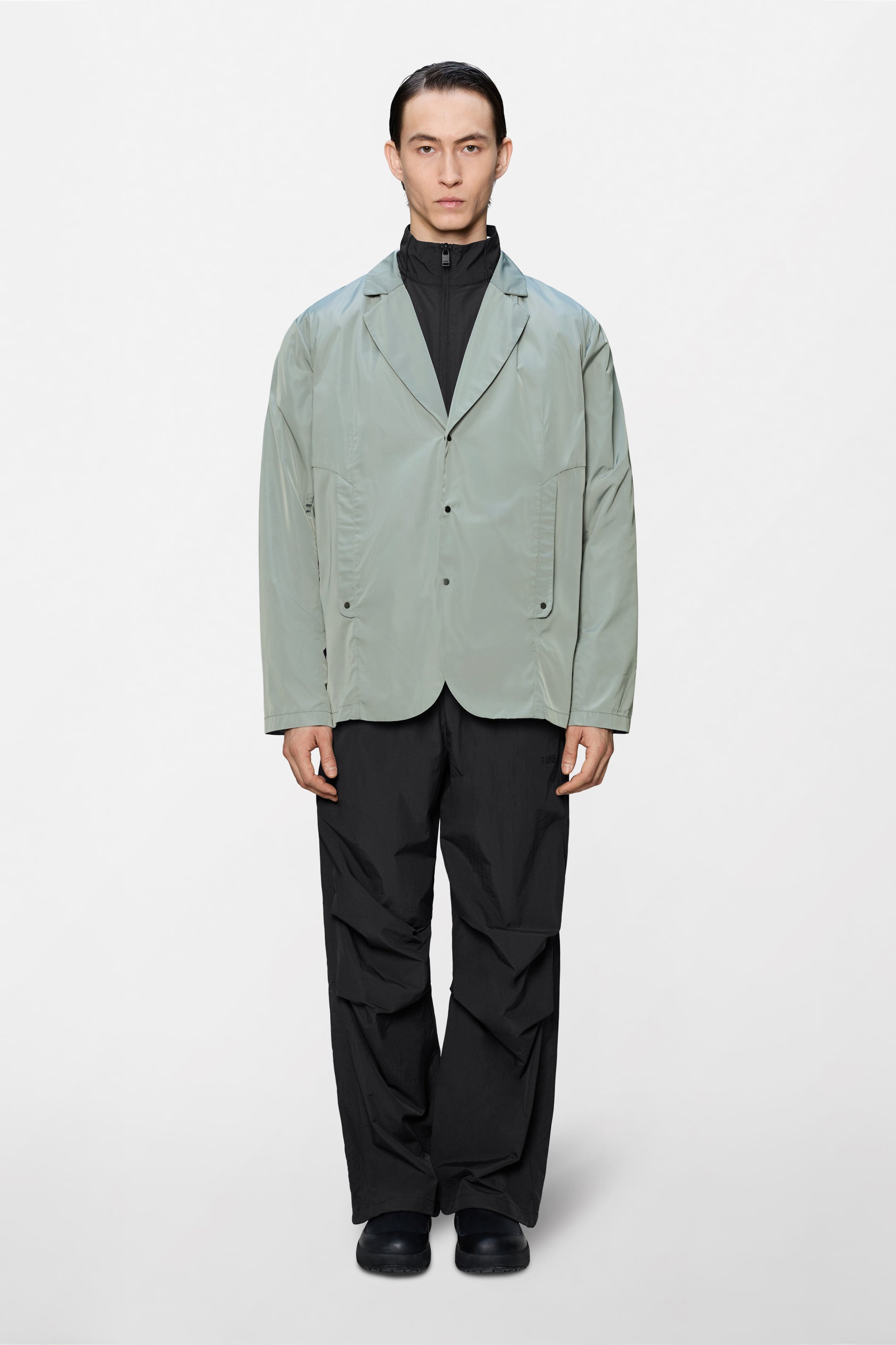 RAINS Relaxed Blazer Shadow Jacket