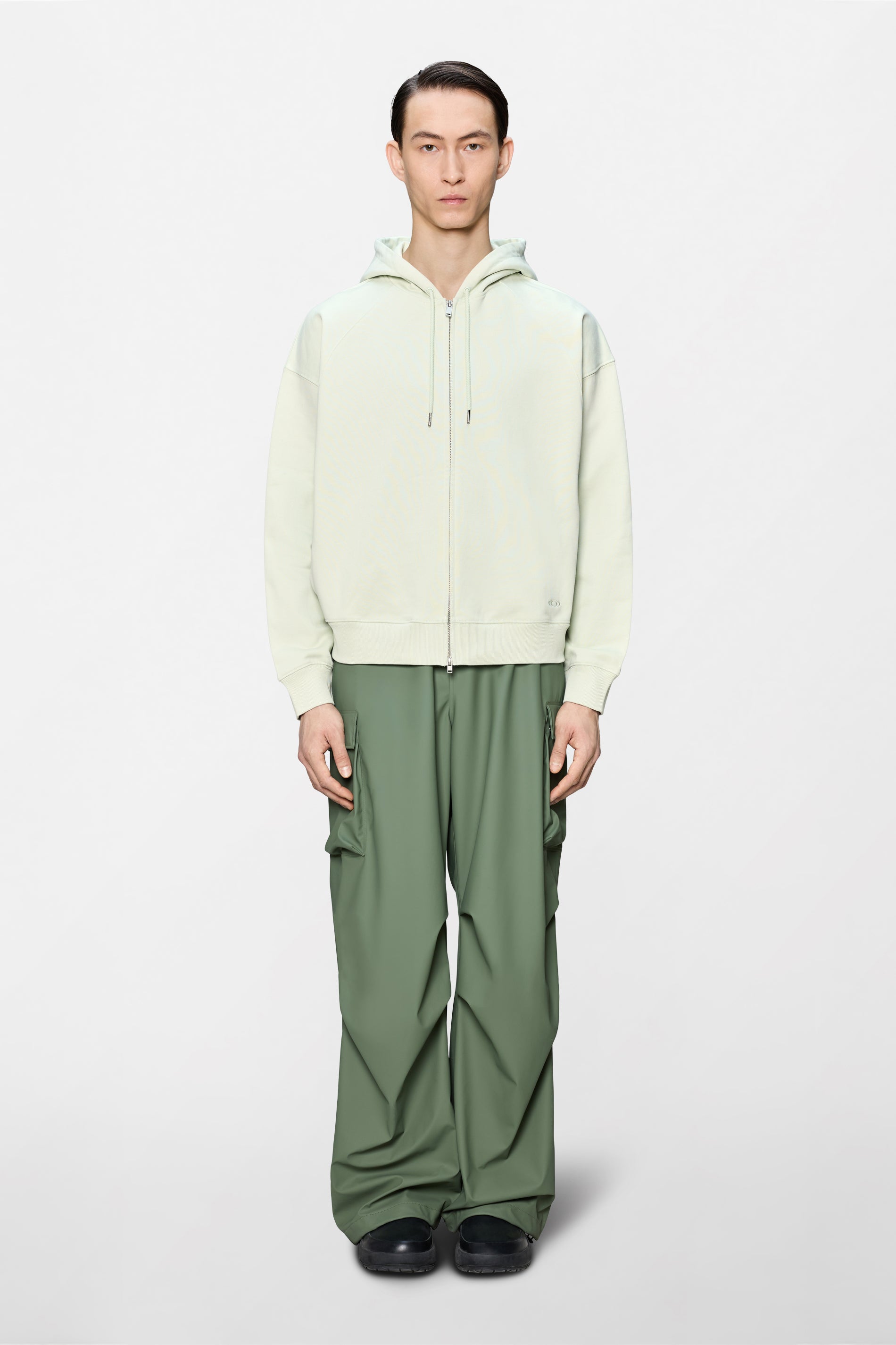 RAINS Classic Zip Hoodie Daze Long Sleeve