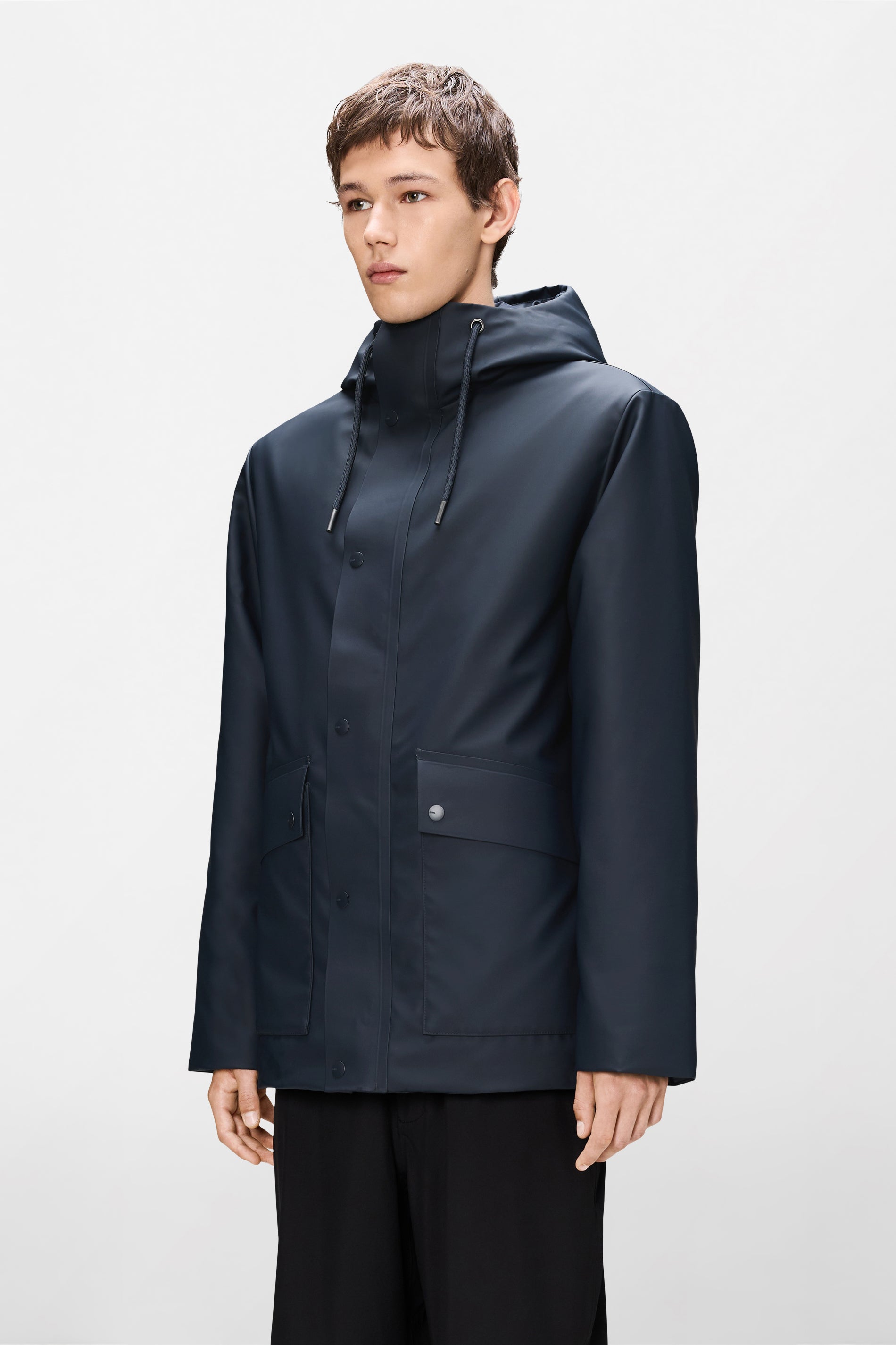 RAINS Nome Parka Navy Jacket
