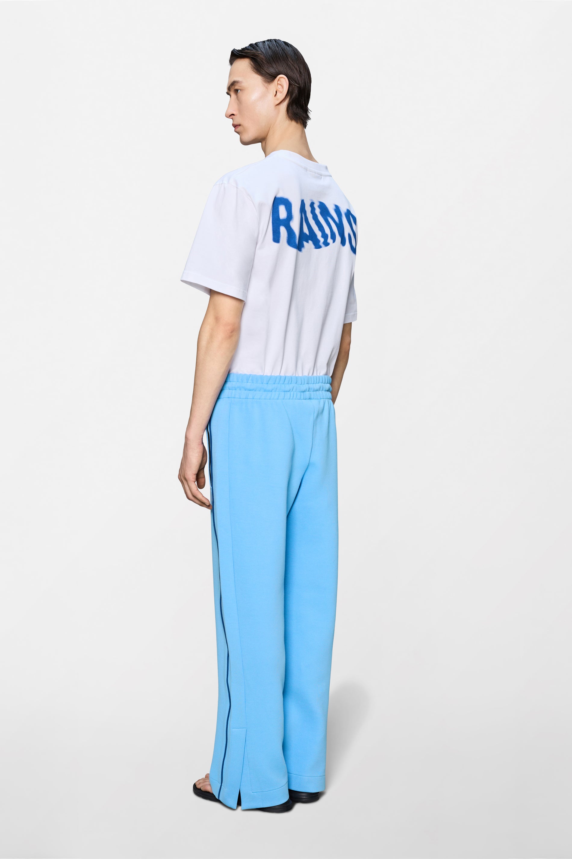 RAINS Downtime Track Pants Melt Jacket