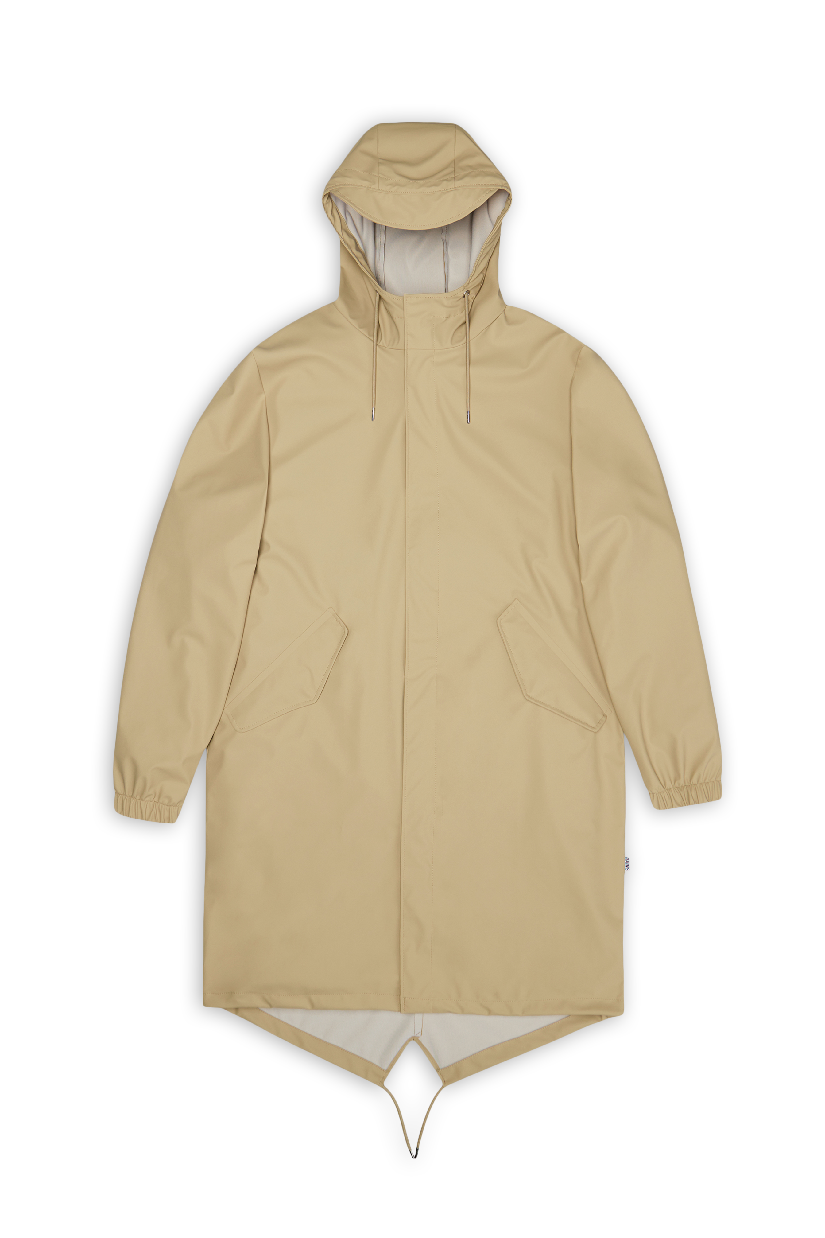 RAINS Fishtail Parka Sand Jacket