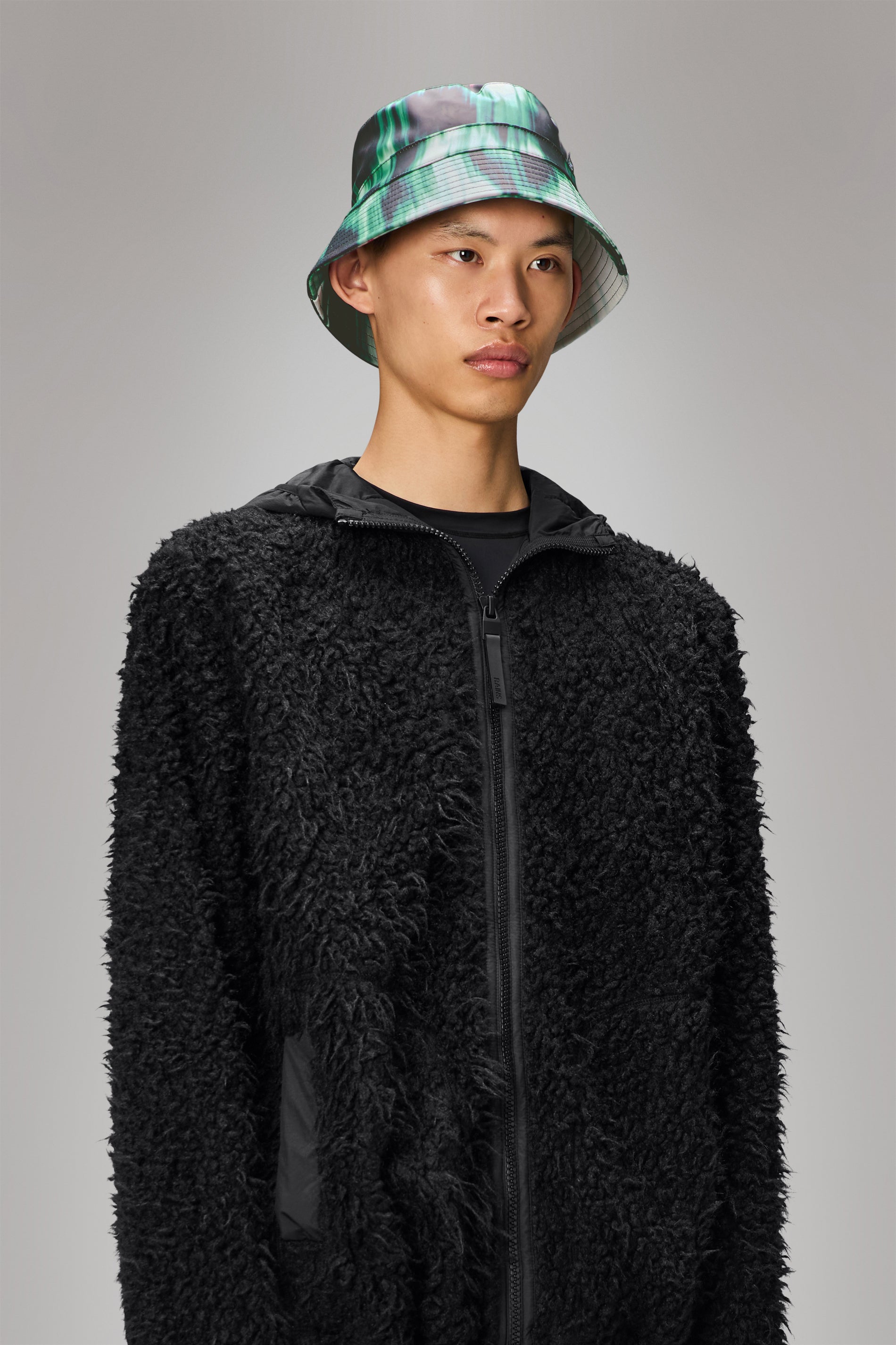 RAINS Bucket Hat Blur Headwear