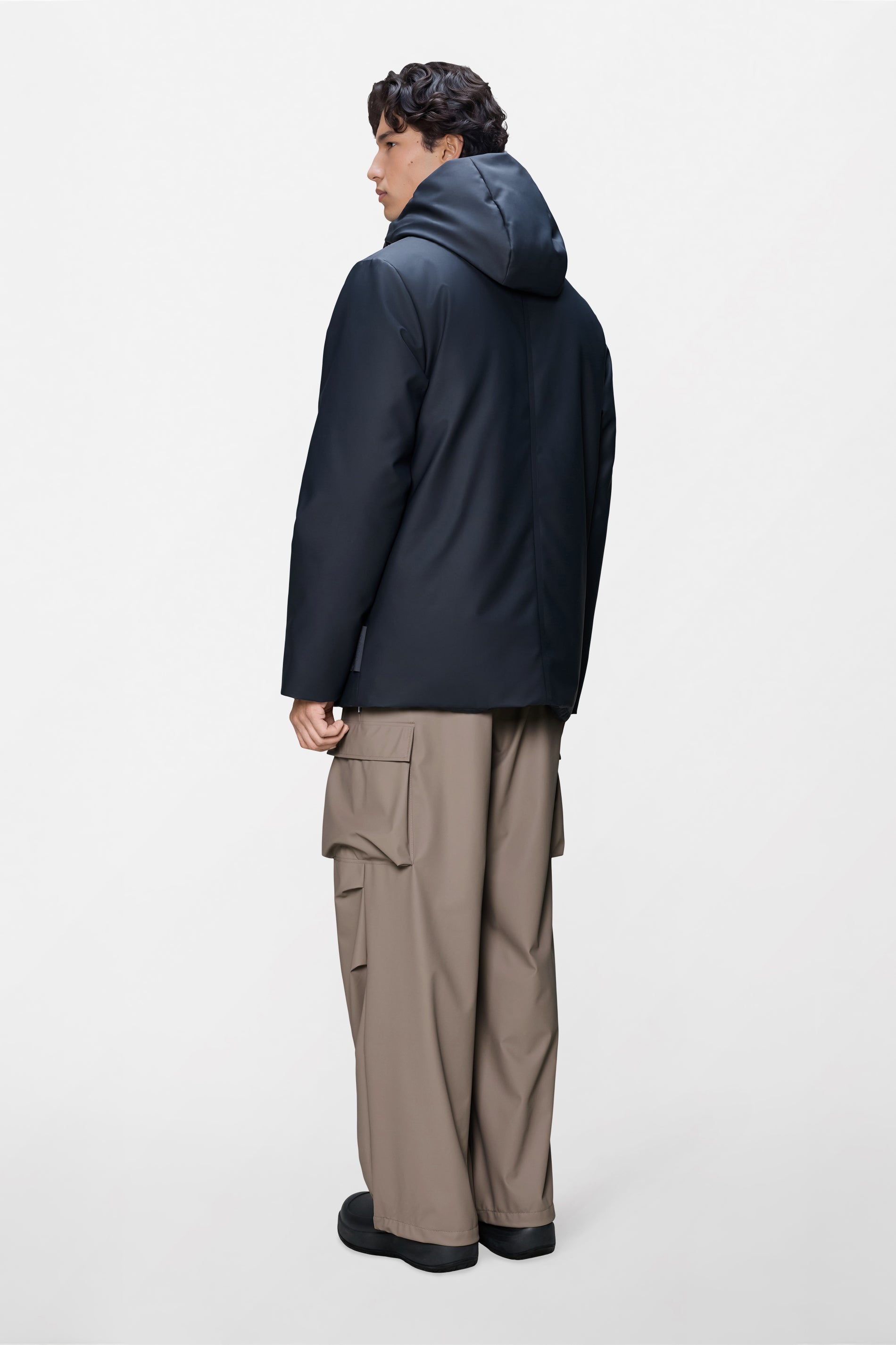 RAINS Nome Parka Navy Jacket