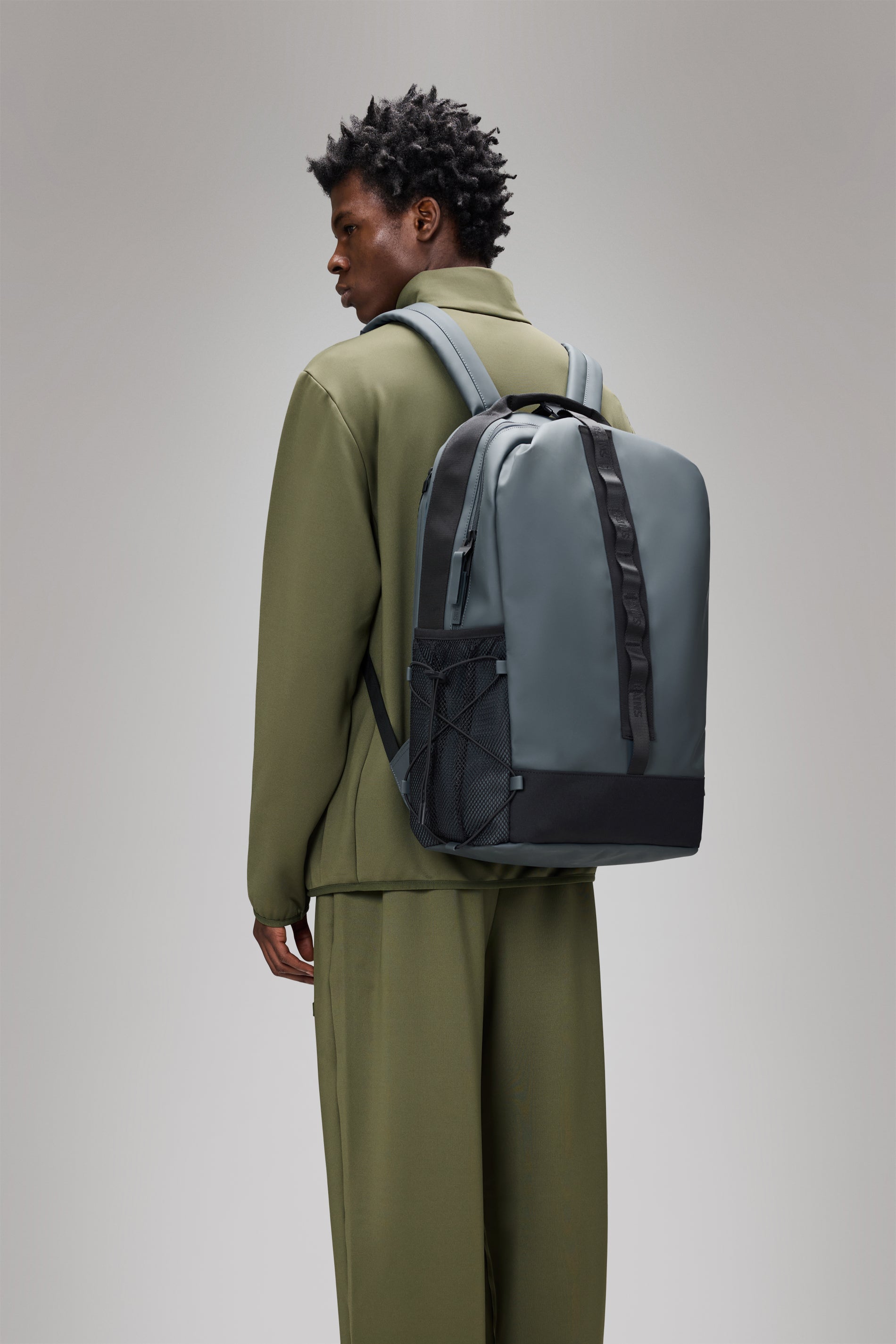 Rains® Trail Clip Front Backpack in Marsh for €169 | 2-Year