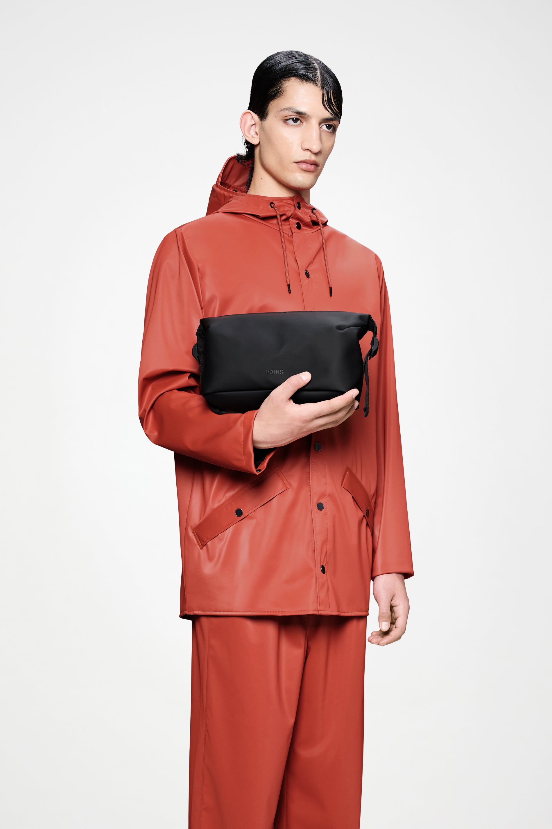 RAINS Hilo Wash Bag Black Wash Bag