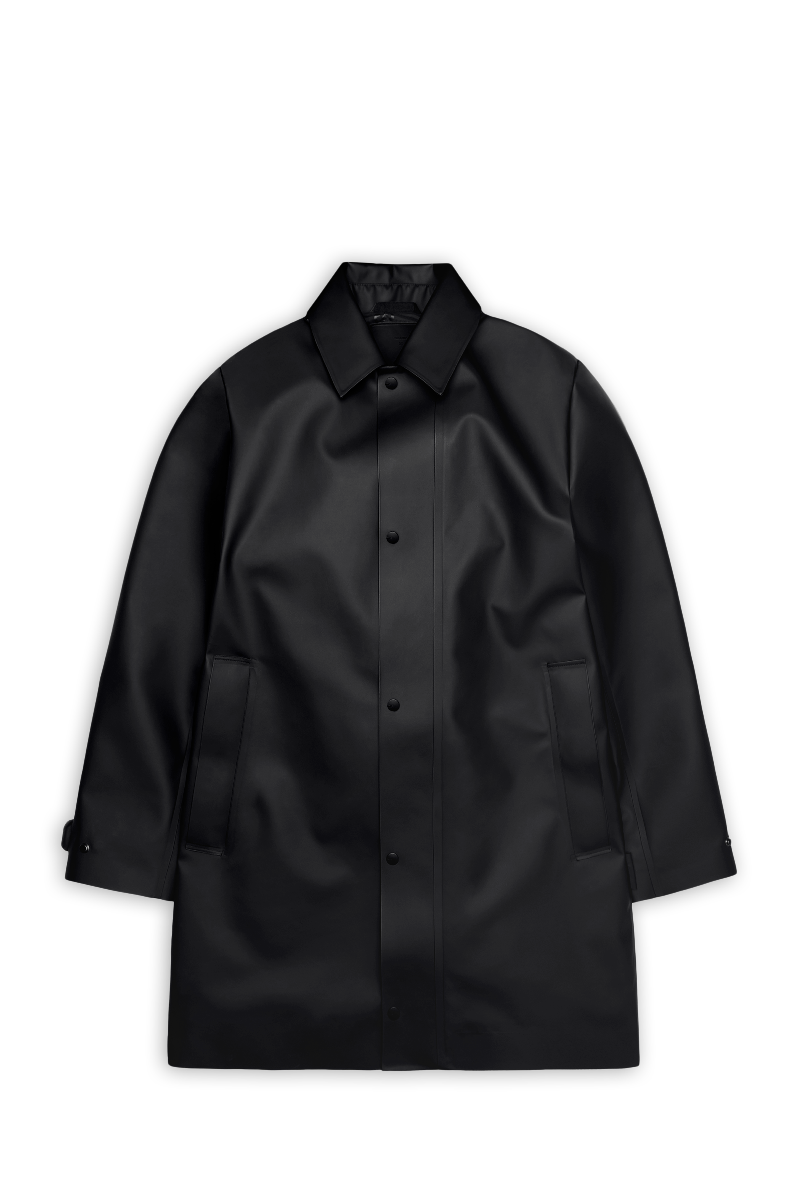 RAINS Nara Long Jacket Black Jacket