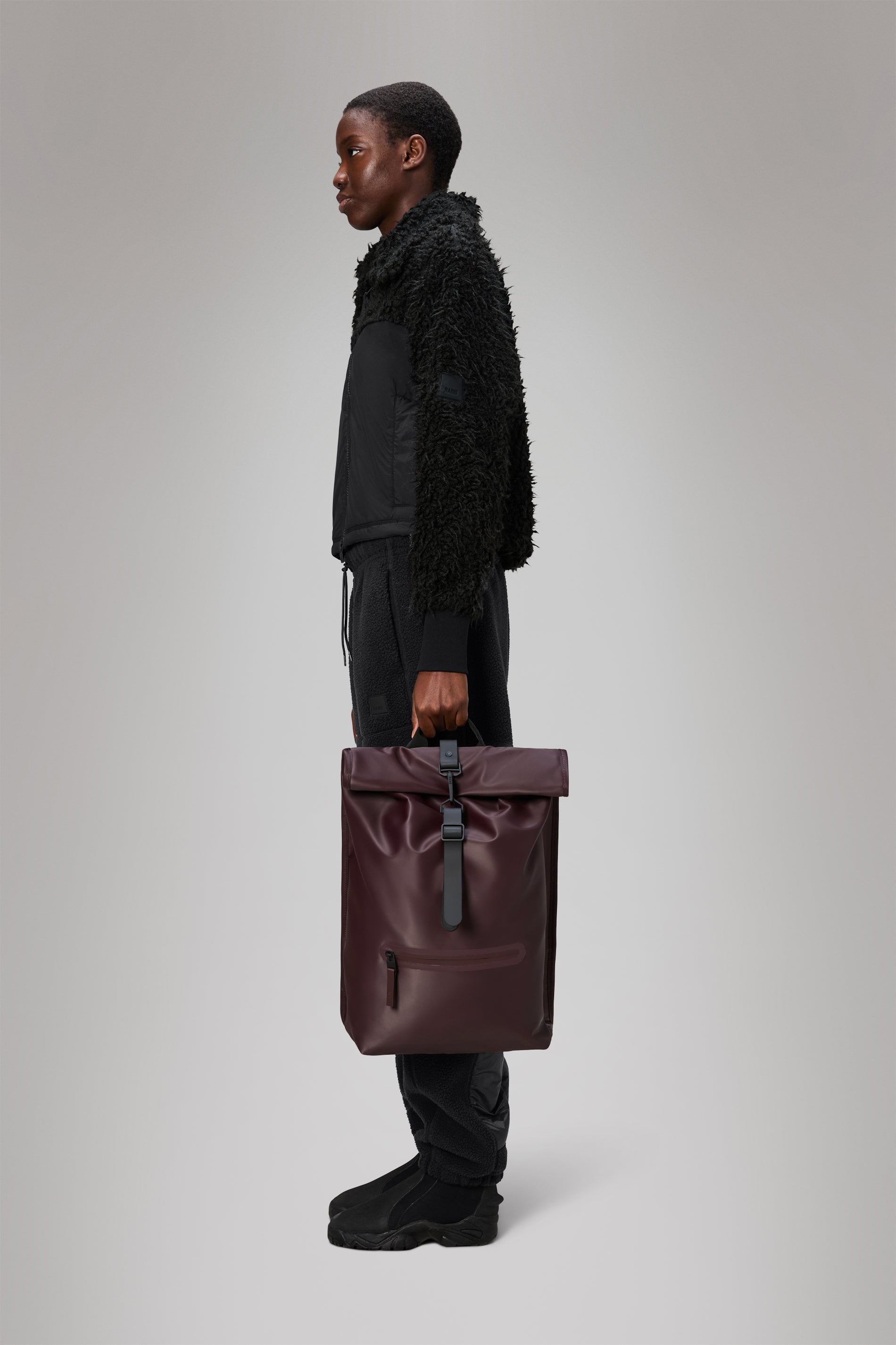 RAINS Rolltop Rucksack Depth 17L H60 x D11 x W32 cm Backpack