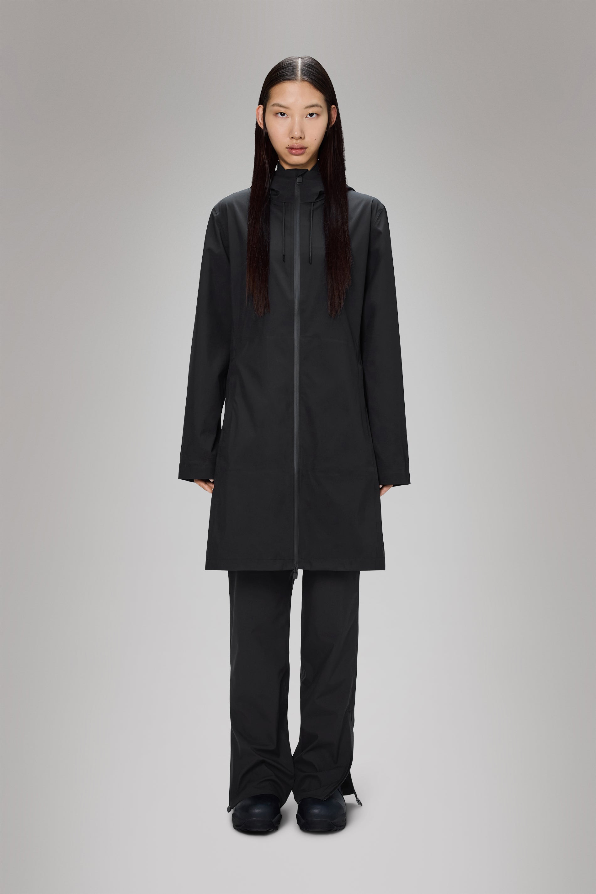 【rains_s】 Rains Jacket silver colored | The Little Green Bag