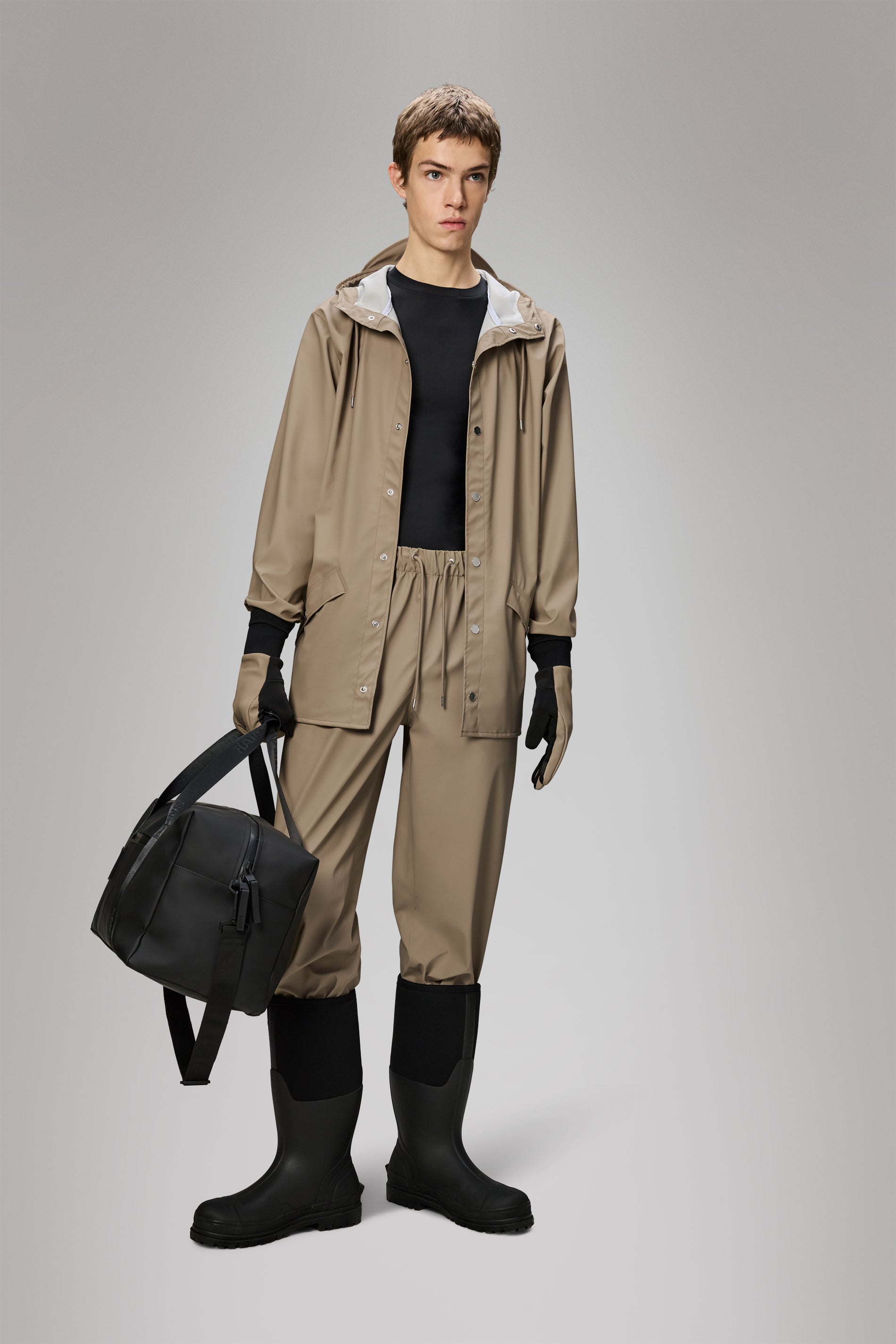 RAINS Jacket Beige Jacket