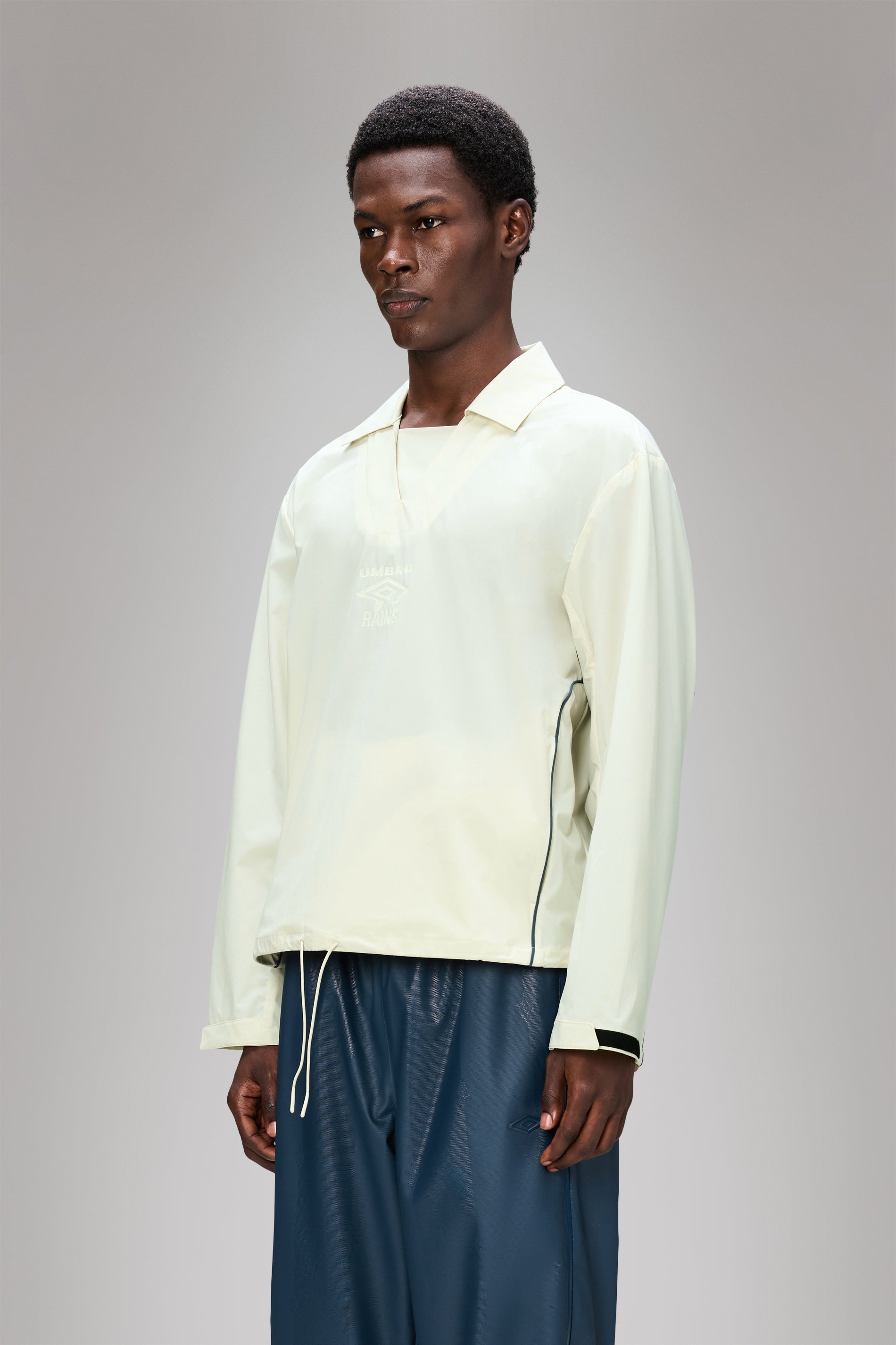 RAINS Rains x Umbro Drill Top Vintage White Long Sleeve