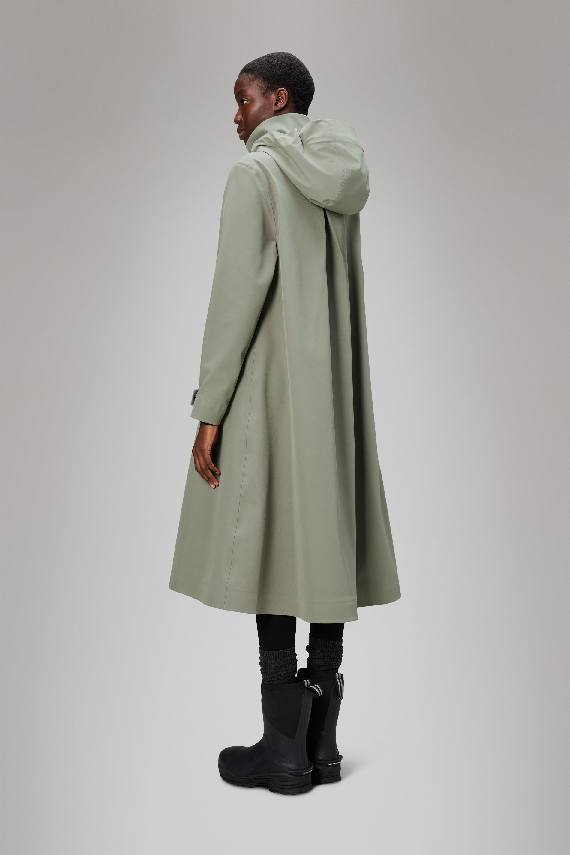 Rains Suva Vision Softshell A-Line W Jacket Drift Jacket