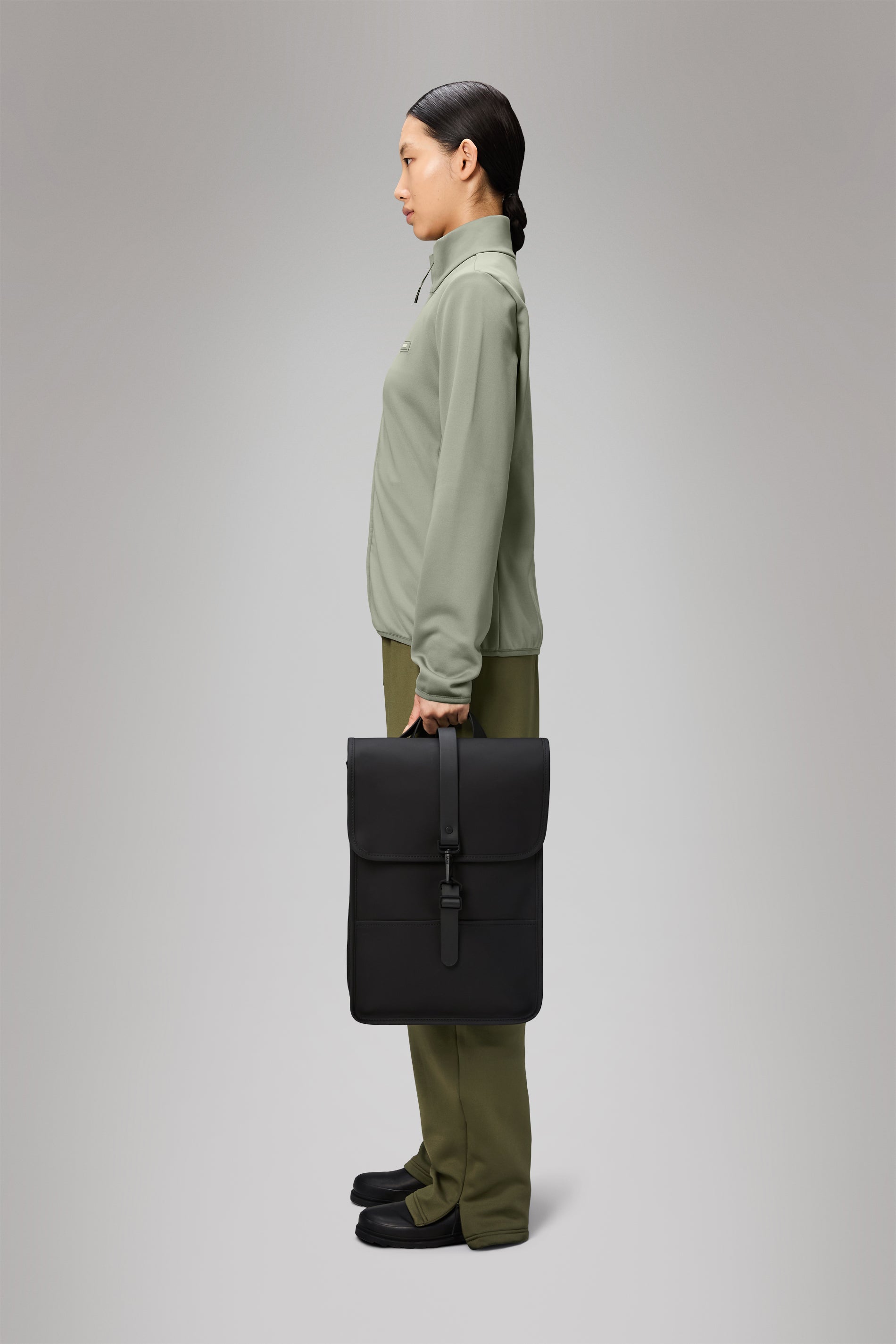 Rains Backpack Mini Black 12.50L H44 x D10 x W29 cm Backpack