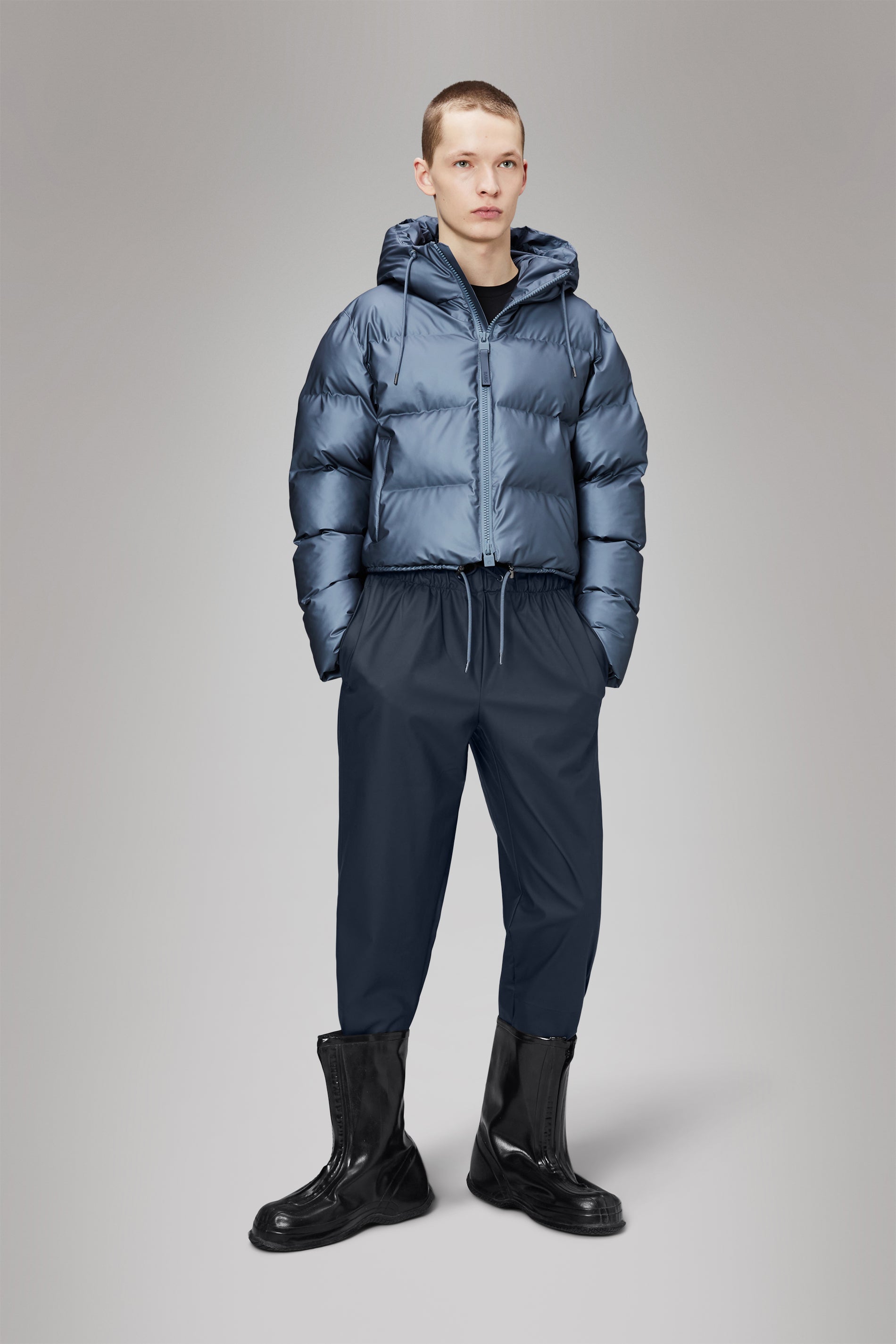 RAINS Alta Short Puffer Jacket Bay Jacket