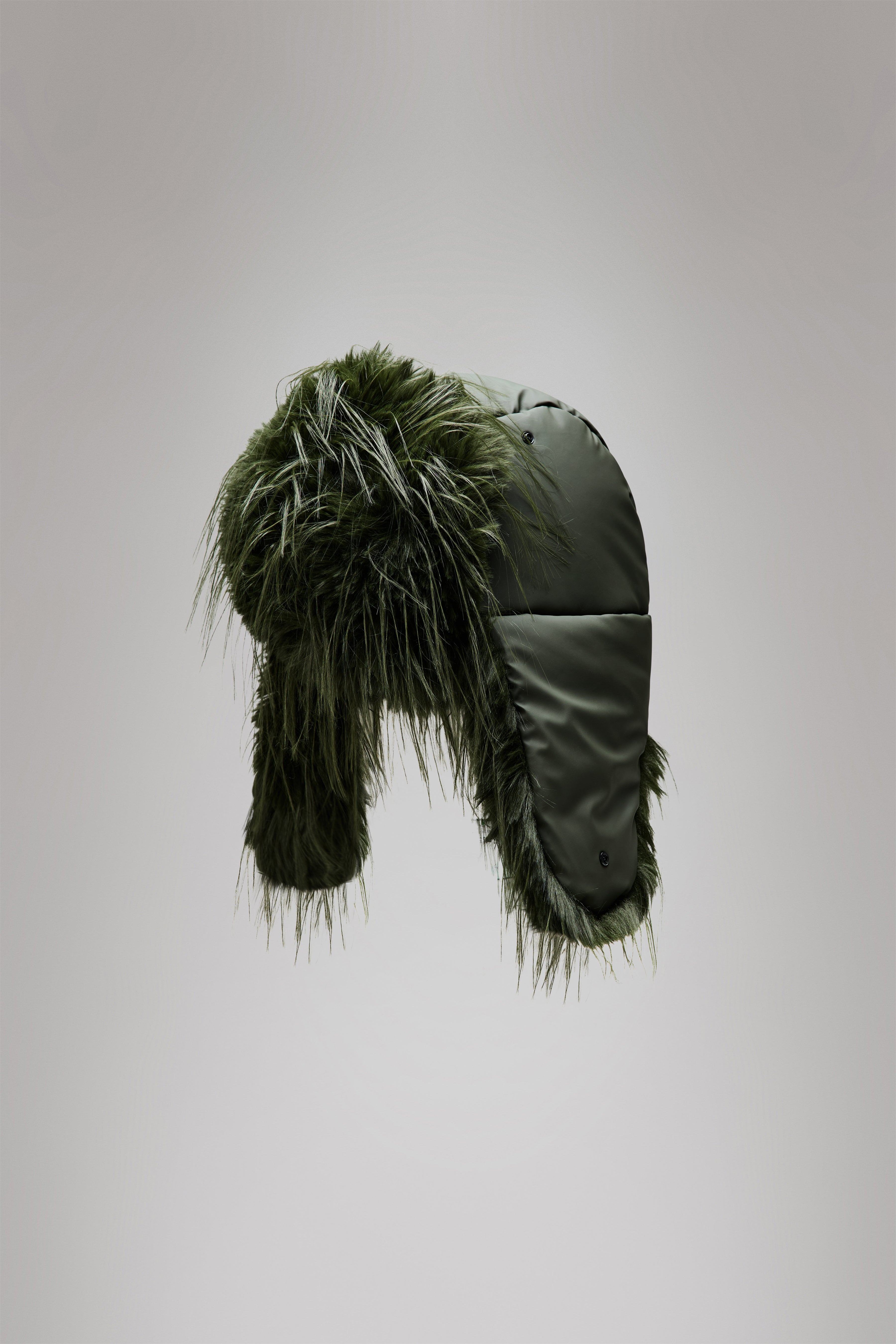 RAINS Vision Fleece Hat Green Headwear