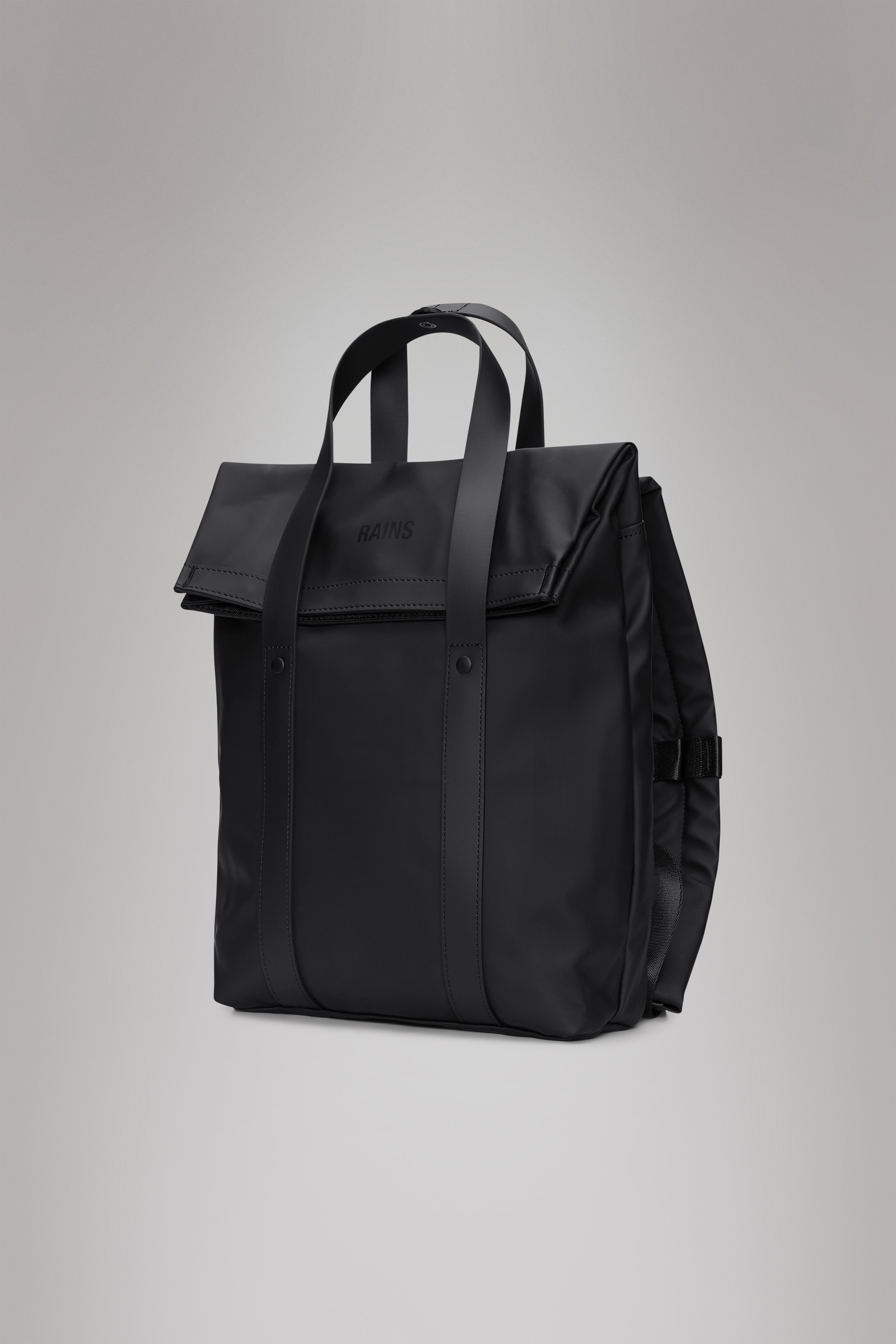 Rains 2 Way Tote Backpack Mini Black 8L H35.50 x D9 x W25 cm Backpack