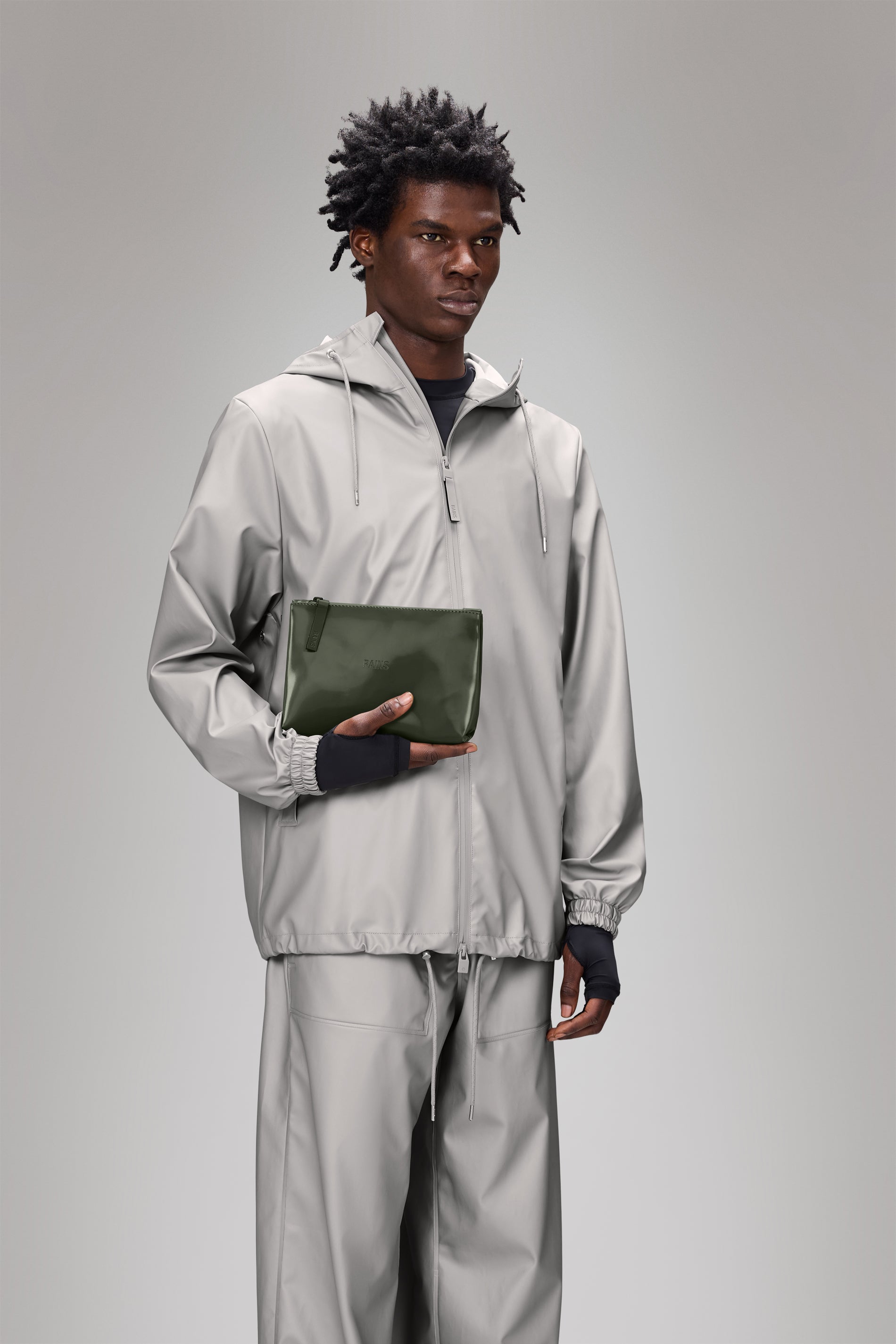 Rains Cosmetic Bag Swamp 2.20L H15 x D6.50 x W23 cm Wash Bag