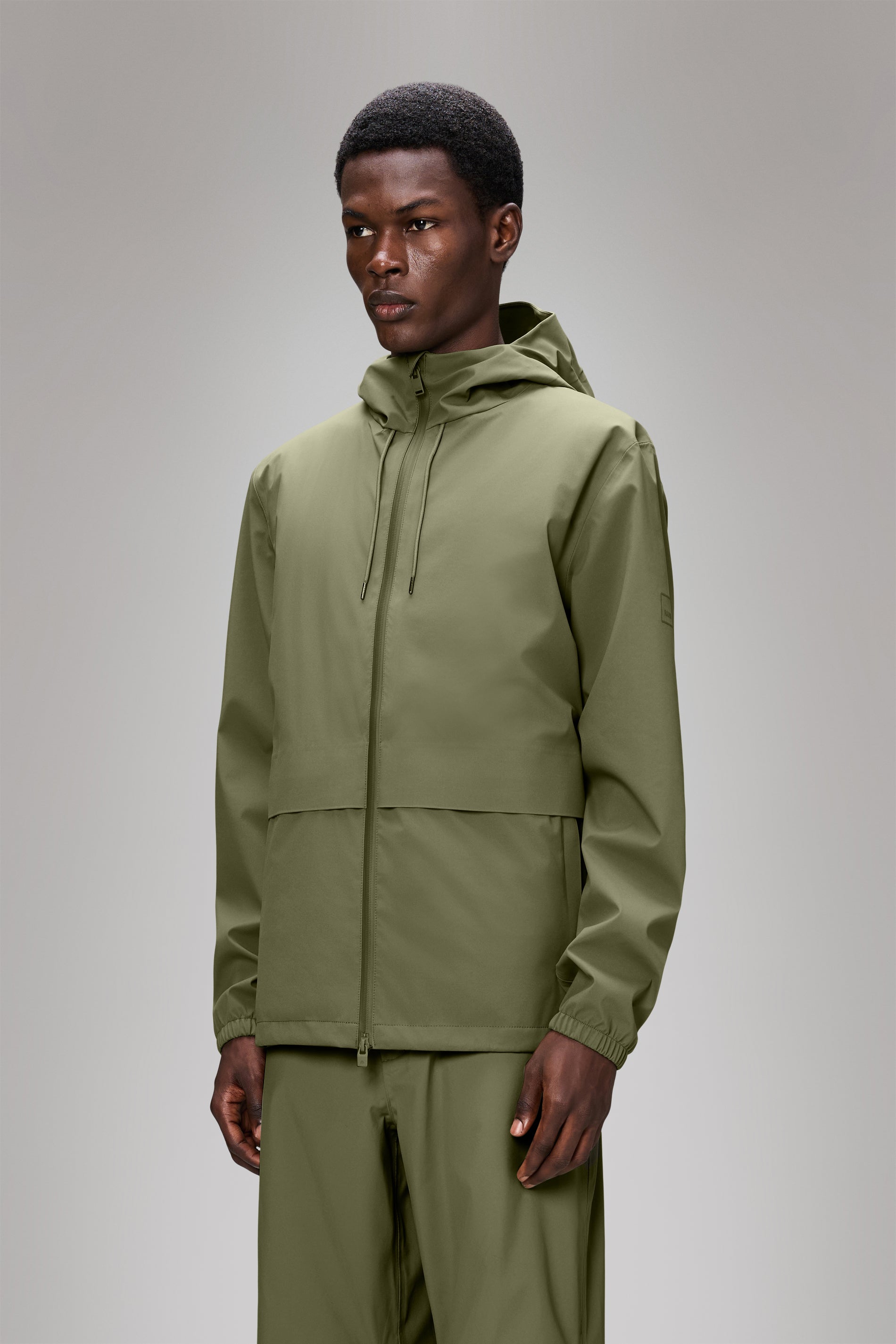 RAINS Suva Hardshell Pocket Jacket Marsh Jacket