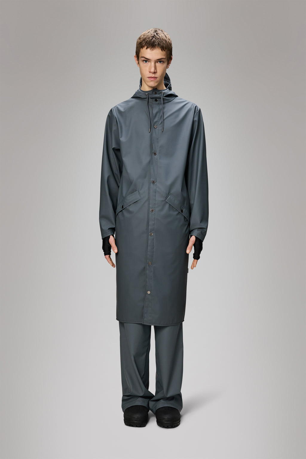 Rains® Longer Jacket in Lagoon for €109 2-Year Warranty