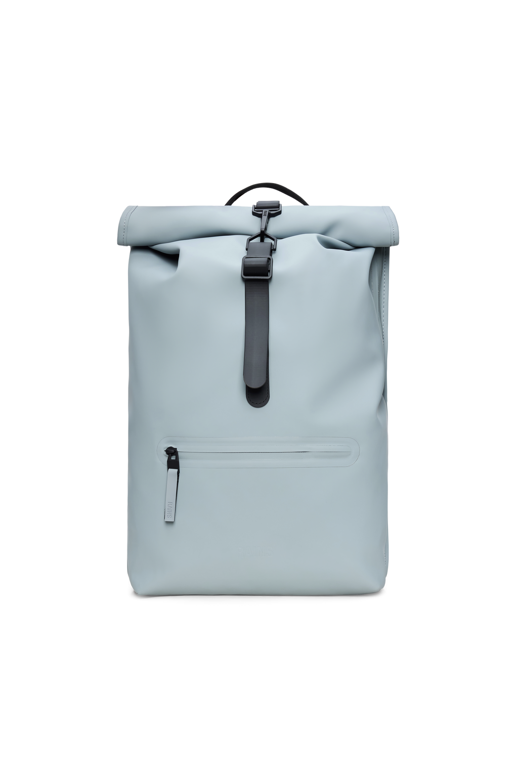 RAINS Waterproof Rolltop Backpack - Large 23.2L Green, Modern Daypack For Men & Women