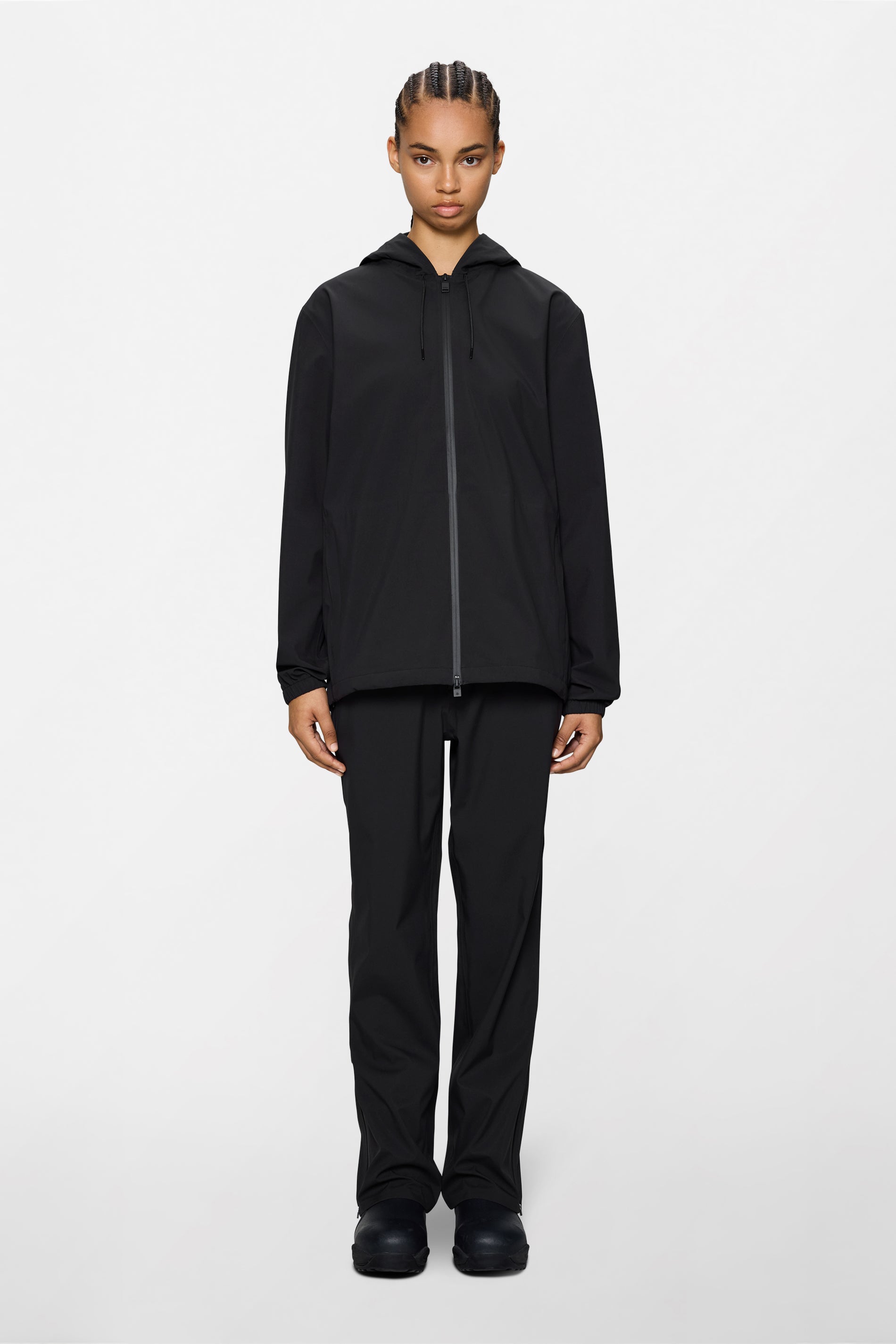 RAINS Suva Hardshell Jacket Black Jacket