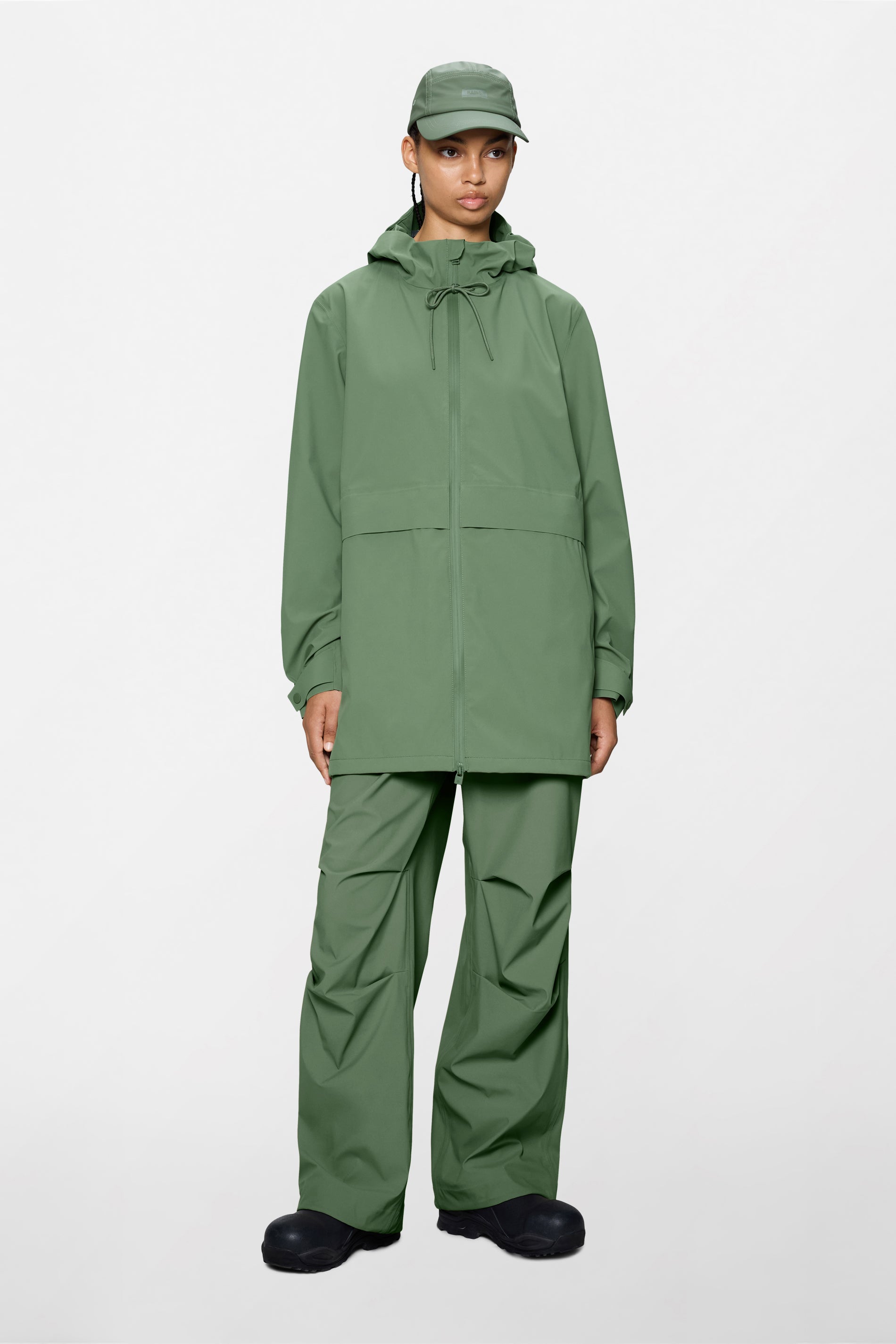 RAINS Suva Hardshell Long Jacket Well Jacket