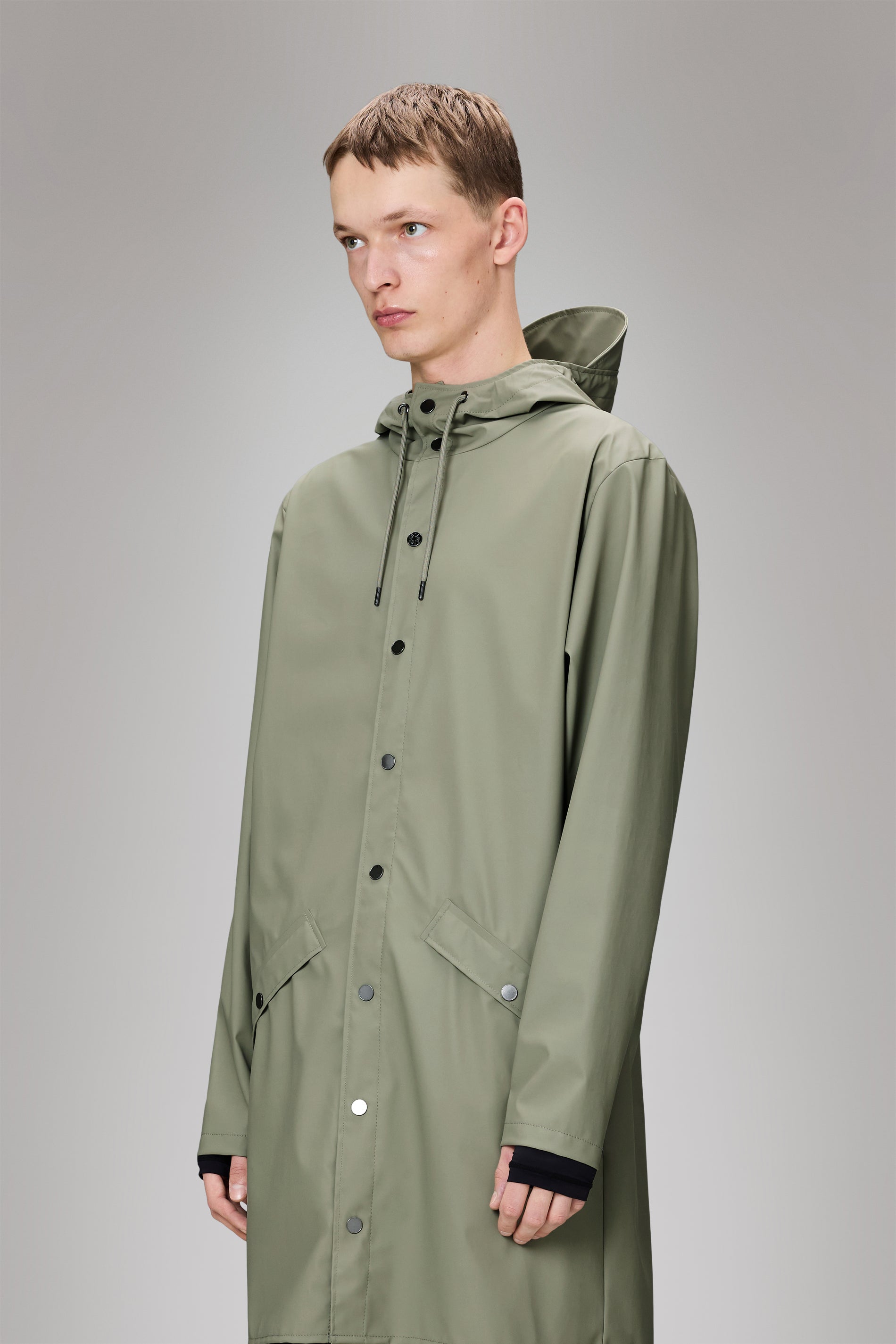 RAINS Long Jacket Drift Jacket