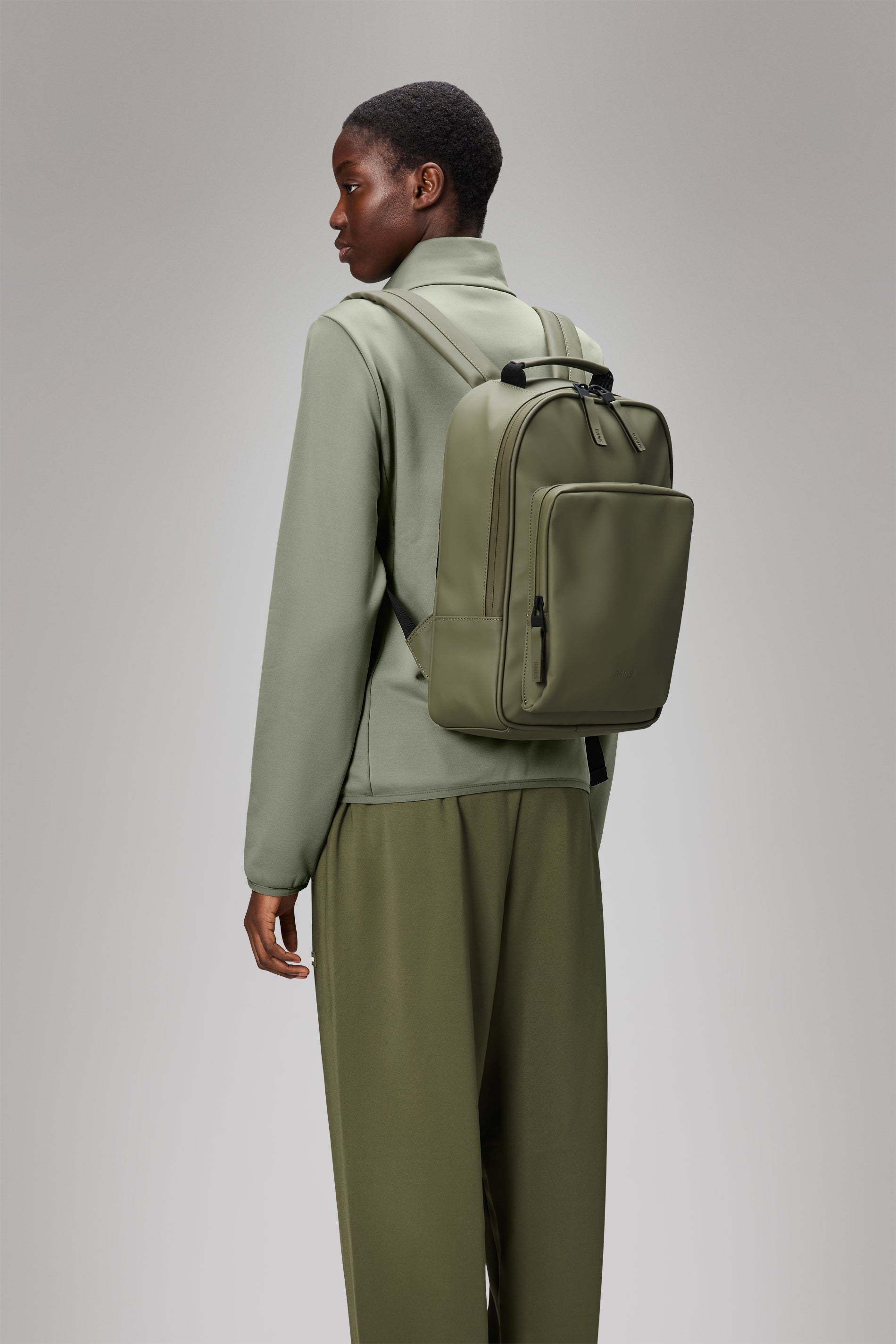 Rains Book Daypack Marsh 10.50L H38 x D10 x W28 cm Backpack