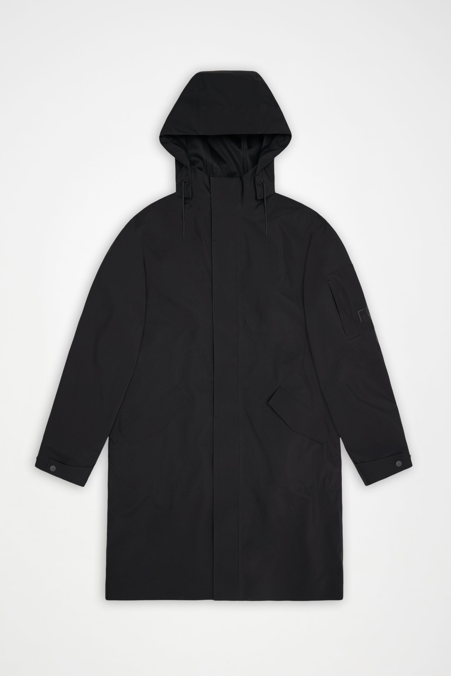 RAINS Suva Hardshell Coat Black Jacket