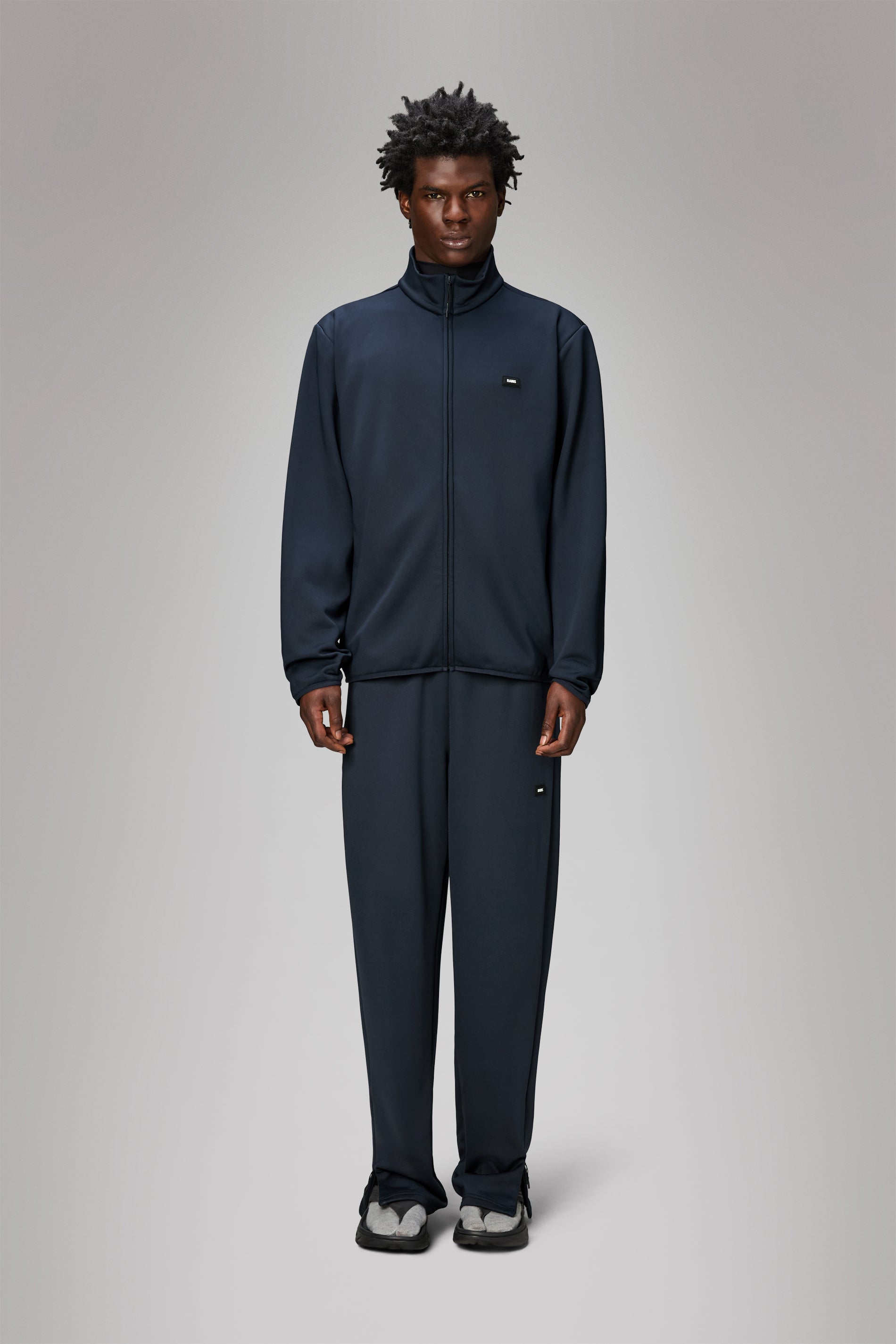 RAINS Sintra Fleece Jacket Navy Jacket