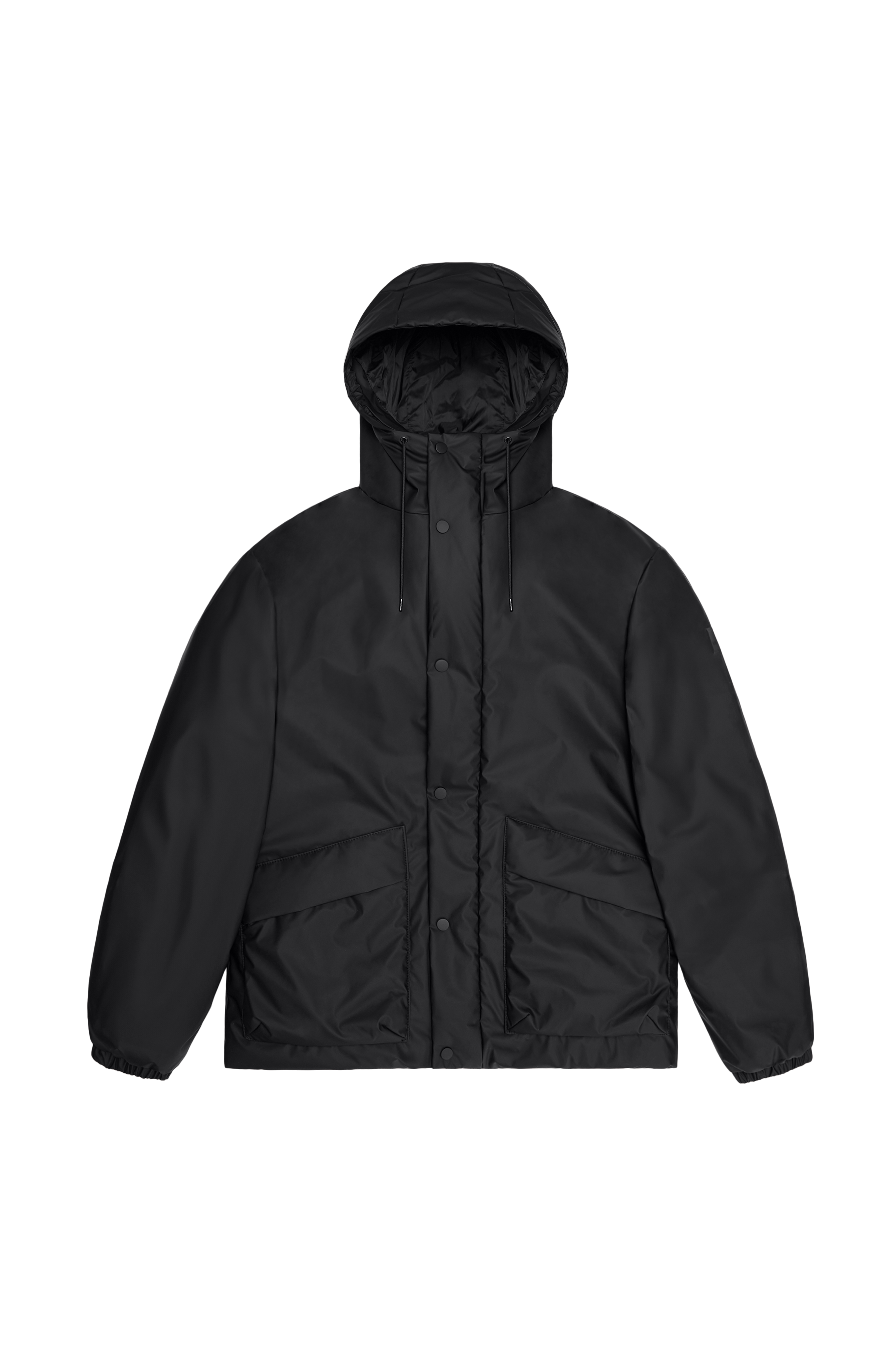 RAINS Lohja Insulated Cargo Jacket Black Jacket