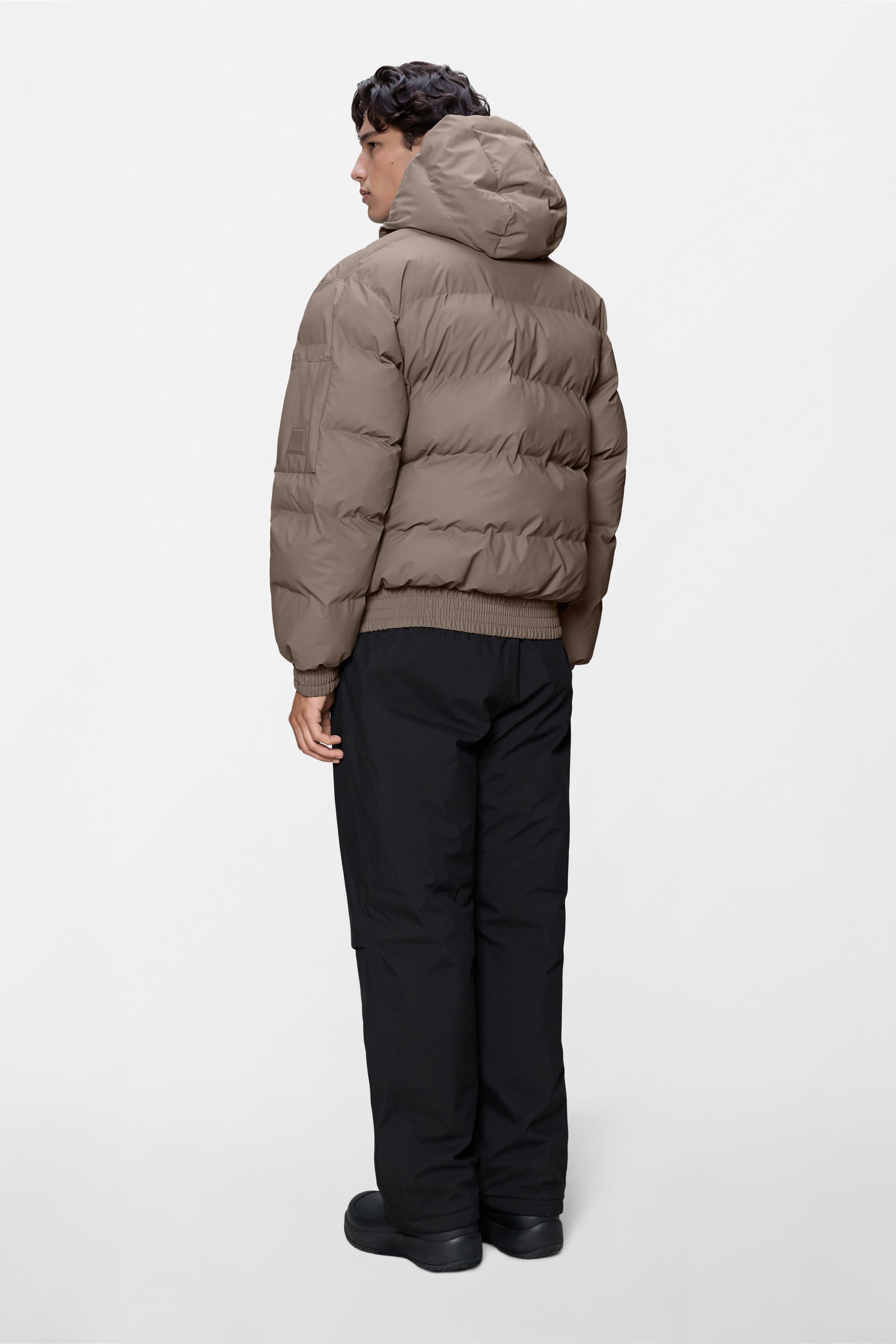 RAINS Alta Bomber Puffer Jacket Cinder Jacket