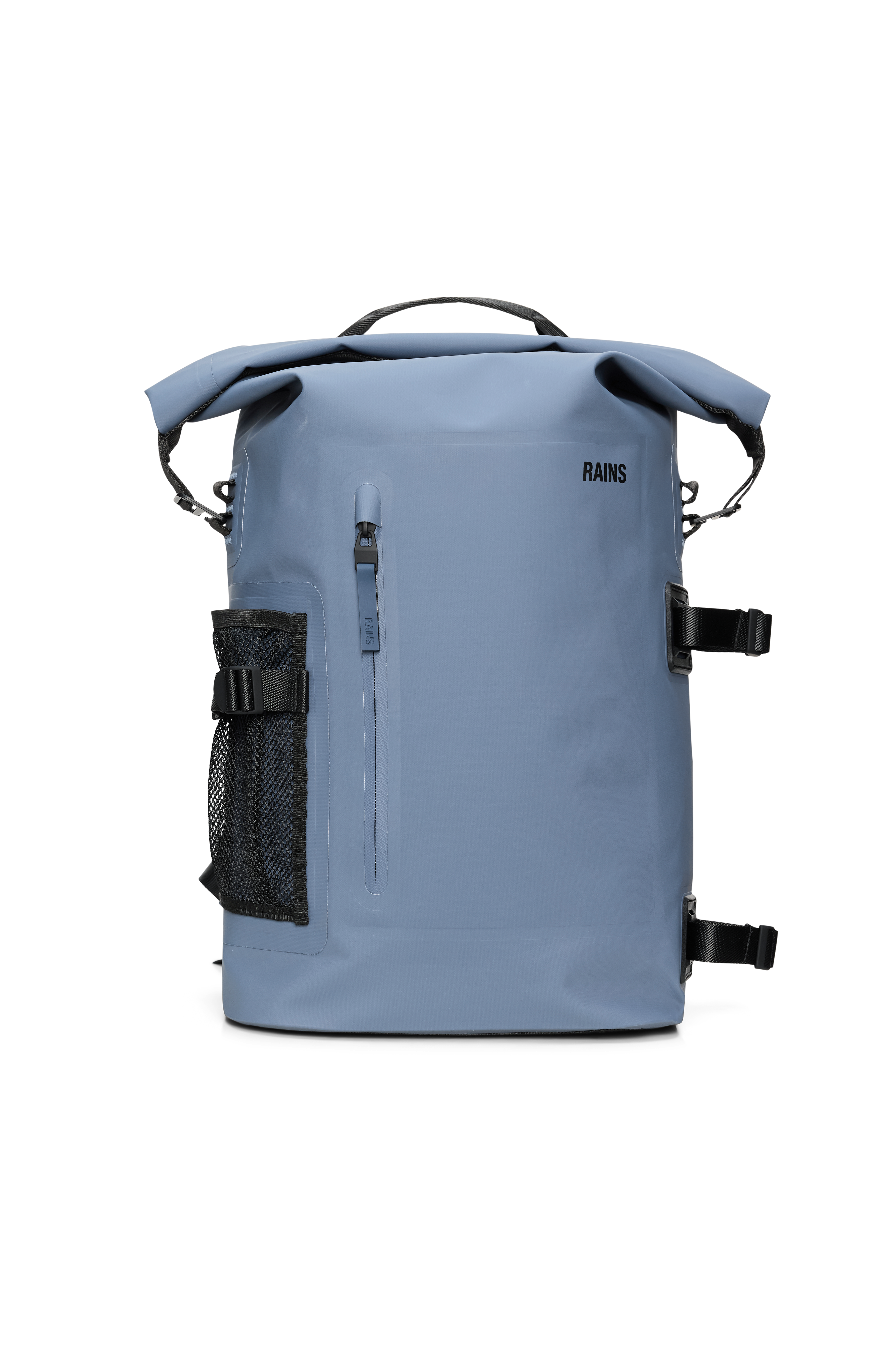 RAINS Deepwater Rolltop Rucksack Large Blue Dusk 31L H46 x D16 x W32 cm Backpack