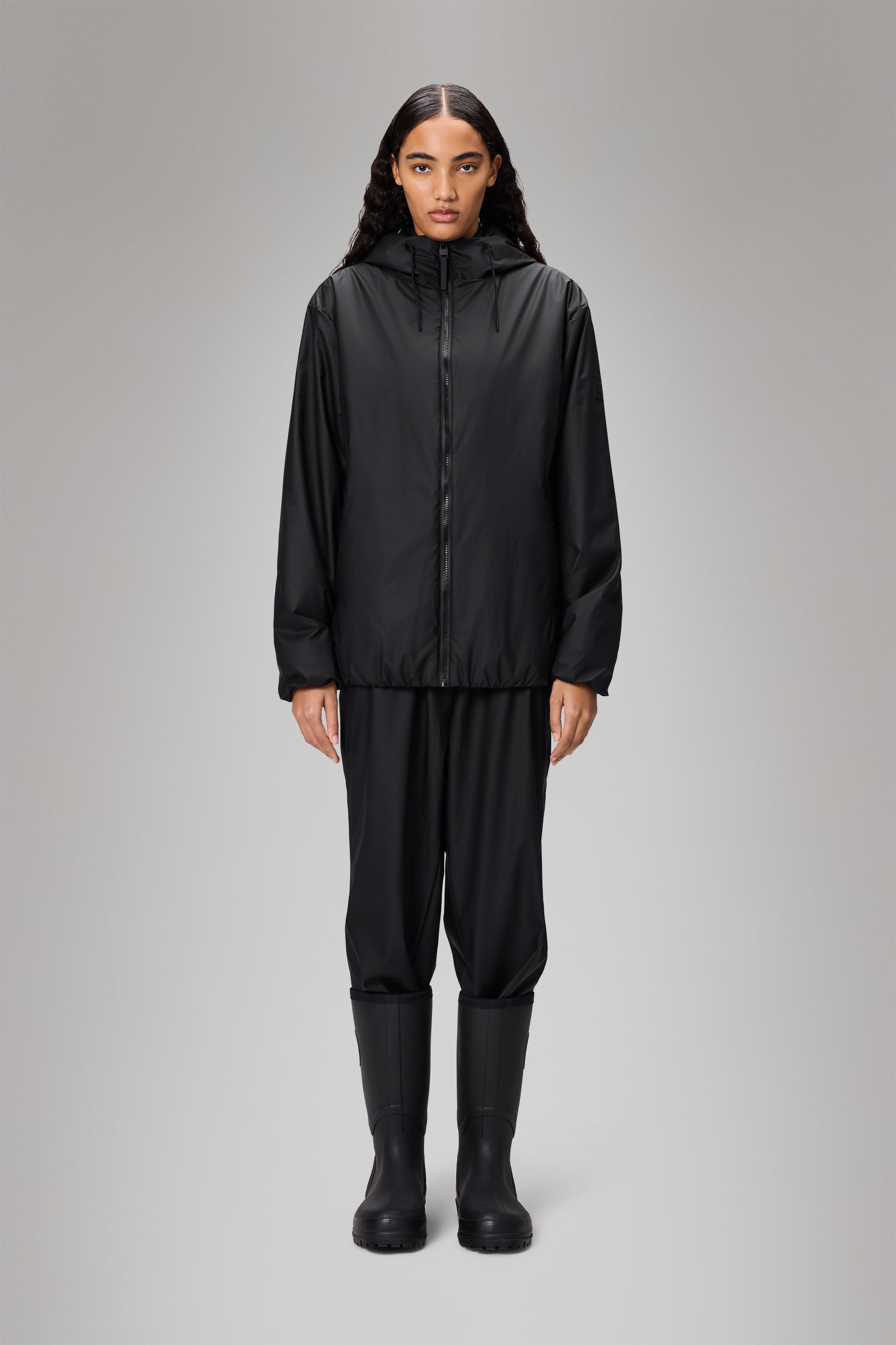 RAINS Lohja Insulated Jacket Black Jacket